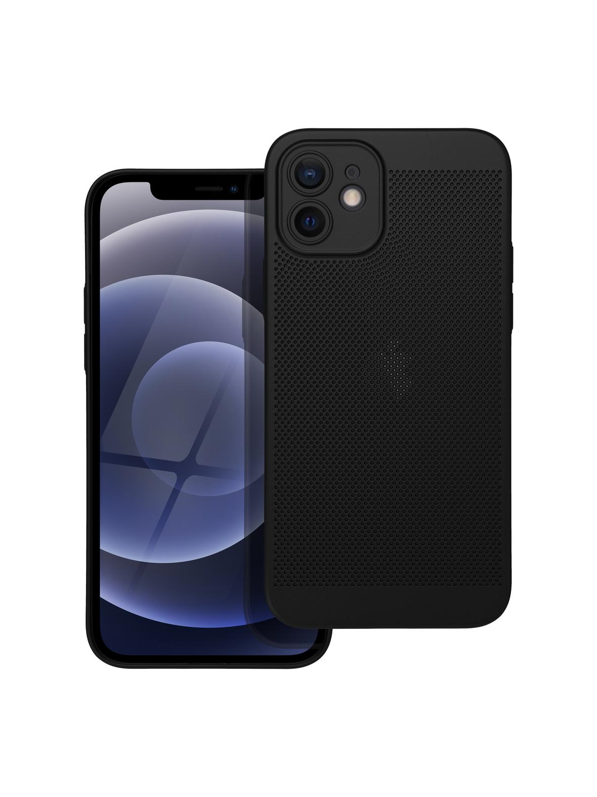 Futerał BREEZY do IPHONE 12 czarny