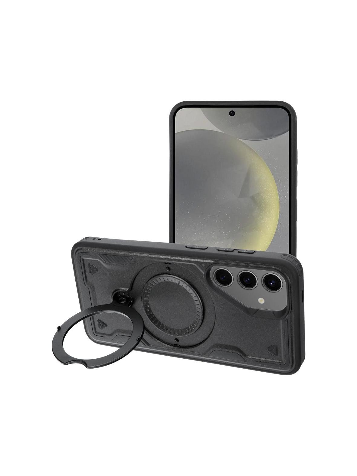 Futerał FROST ARMOR do SAMSUNG S24 / S25 czarny