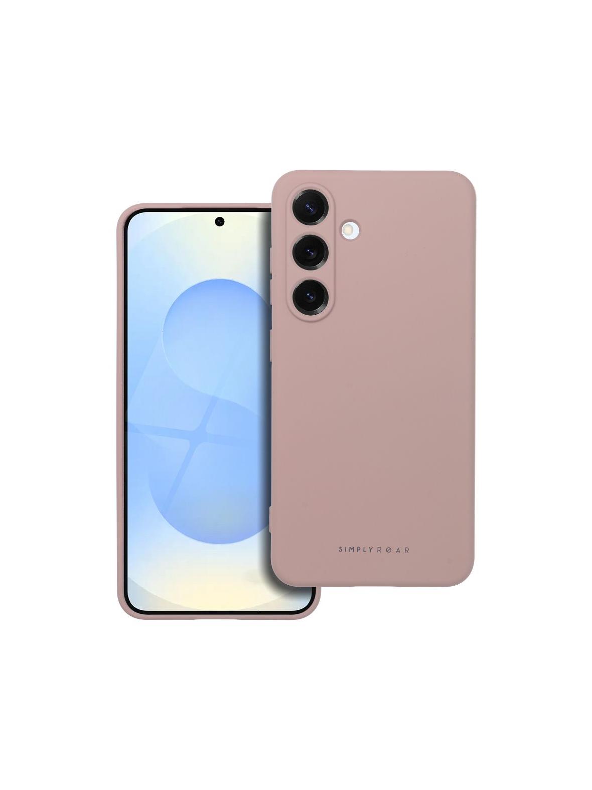 ROAR futerał SPACE do SAMSUNG S25 pudrowy róż