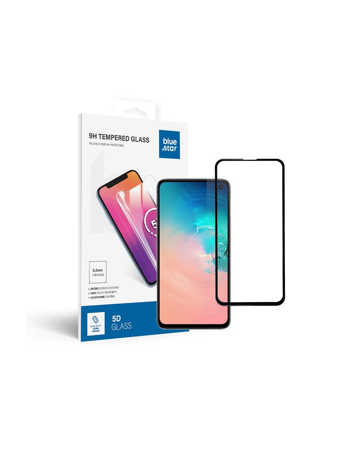 Szkło hartowane do Samsung Galaxy S10e  (full glue / case friendly) Blue Star 5D czarne