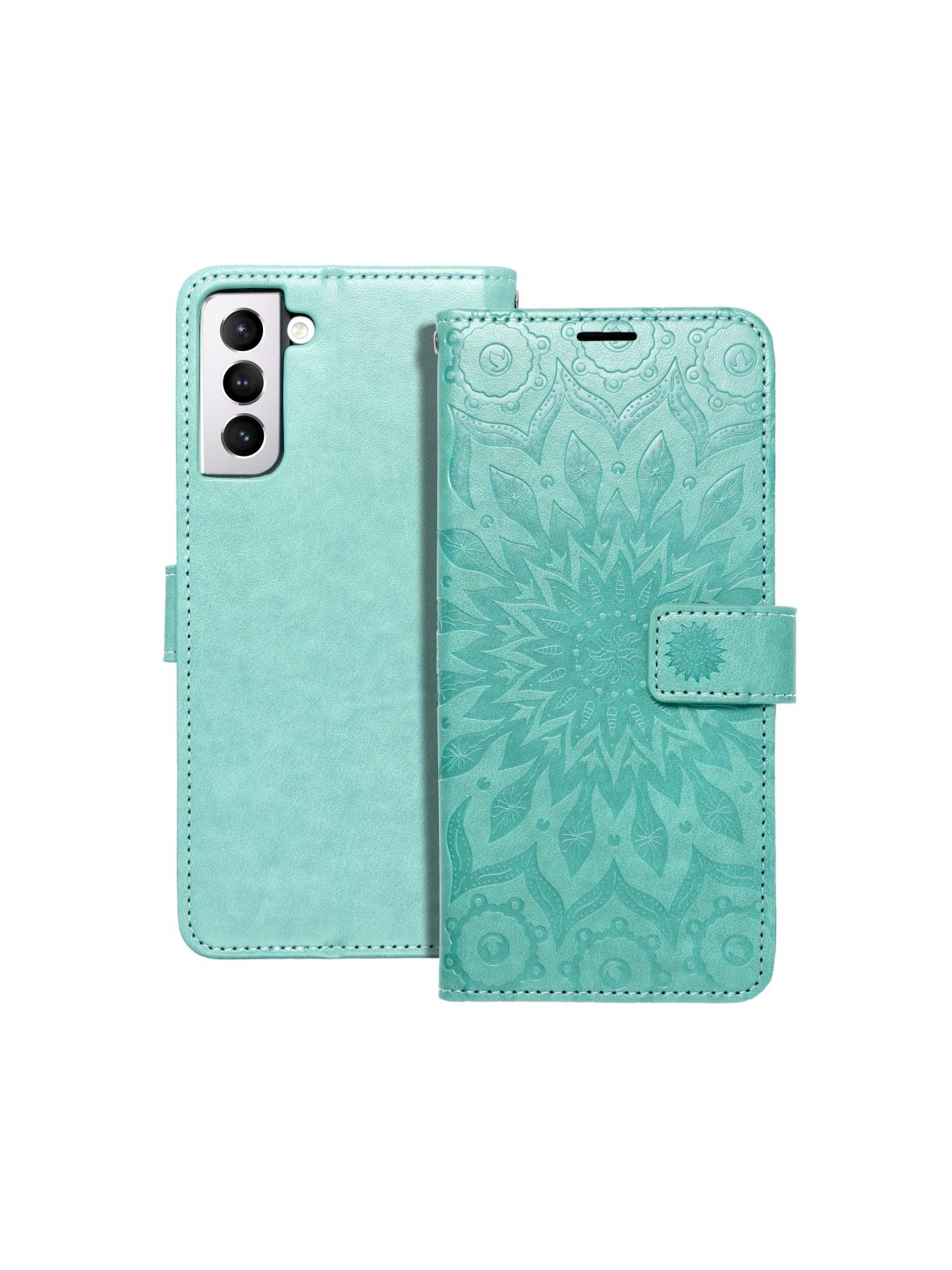 Kabura MEZZO Book do SAMSUNG A12 / M12 mandala zielony