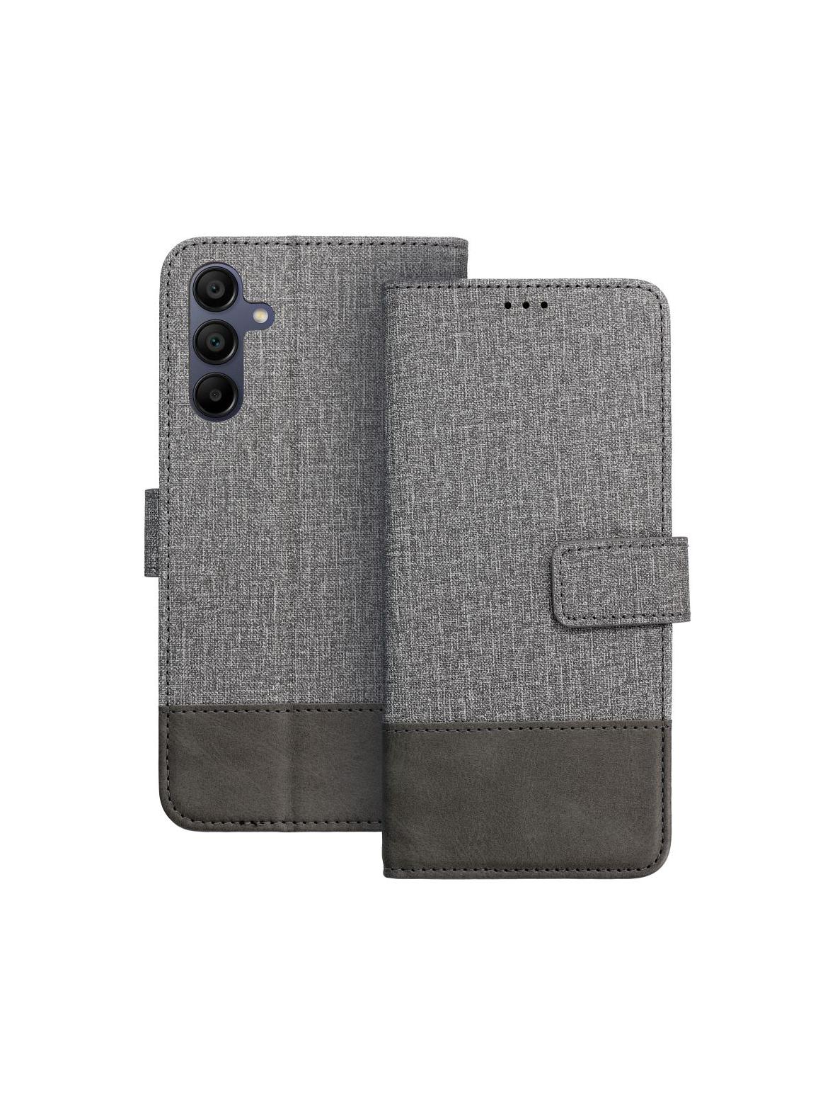 Kabura GOMMA Book do SAMSUNG A15 4G / A15 5G szary