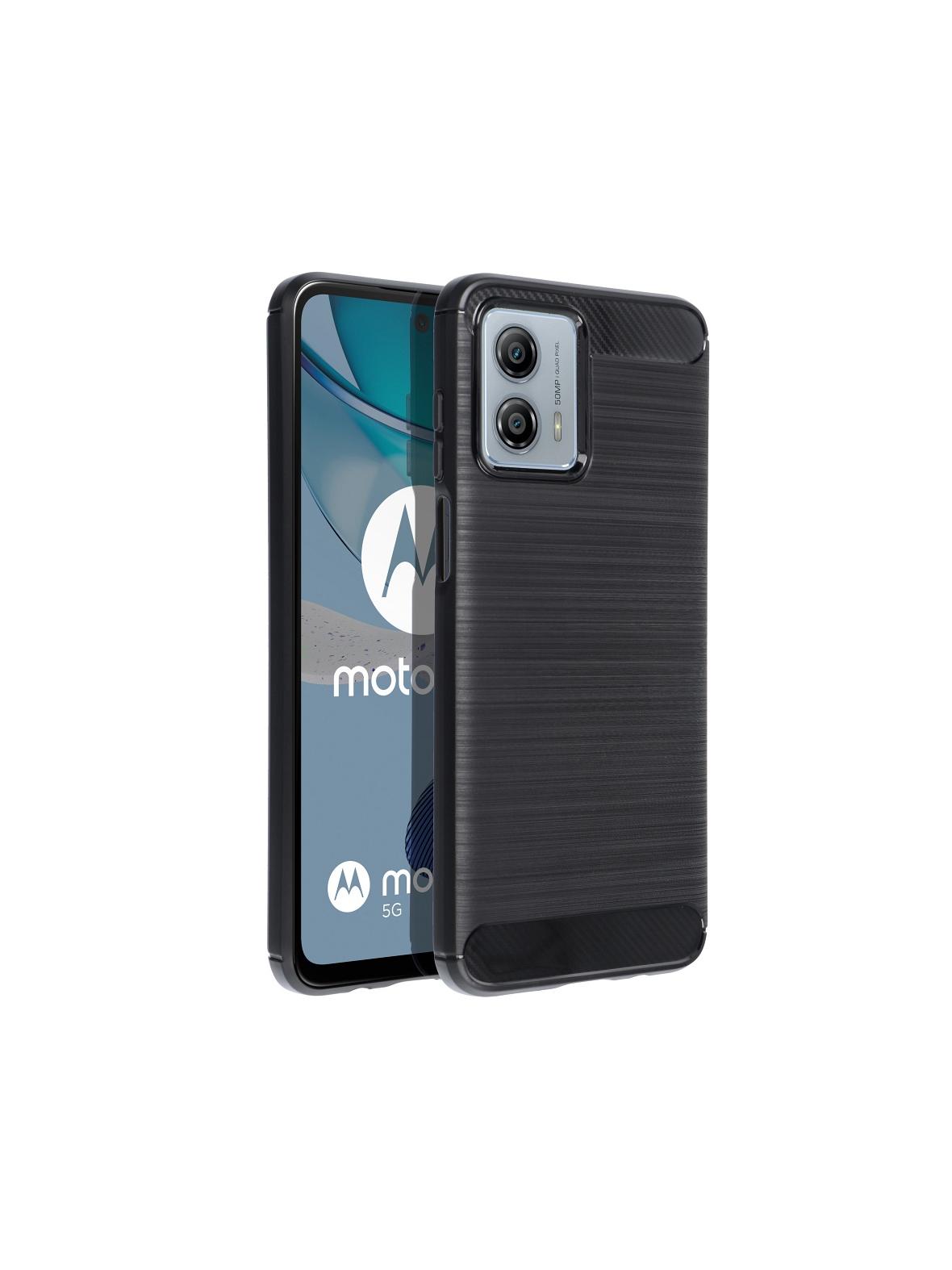 Futerał CARBON do MOTOROLA G53 / G13 czarny
