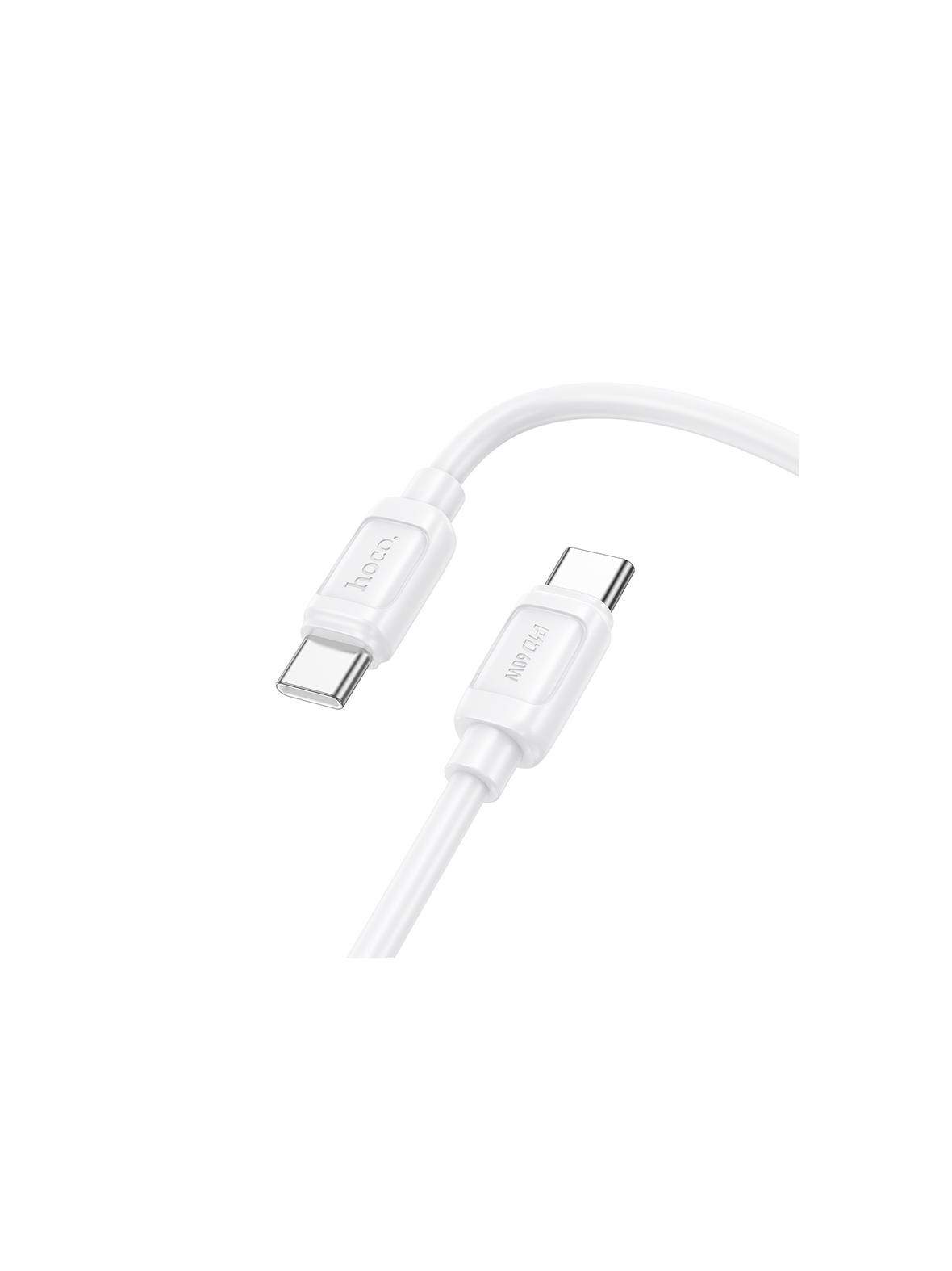Kabel USB C do USB C Hoco PD 5A 240W 1 m X115 biały