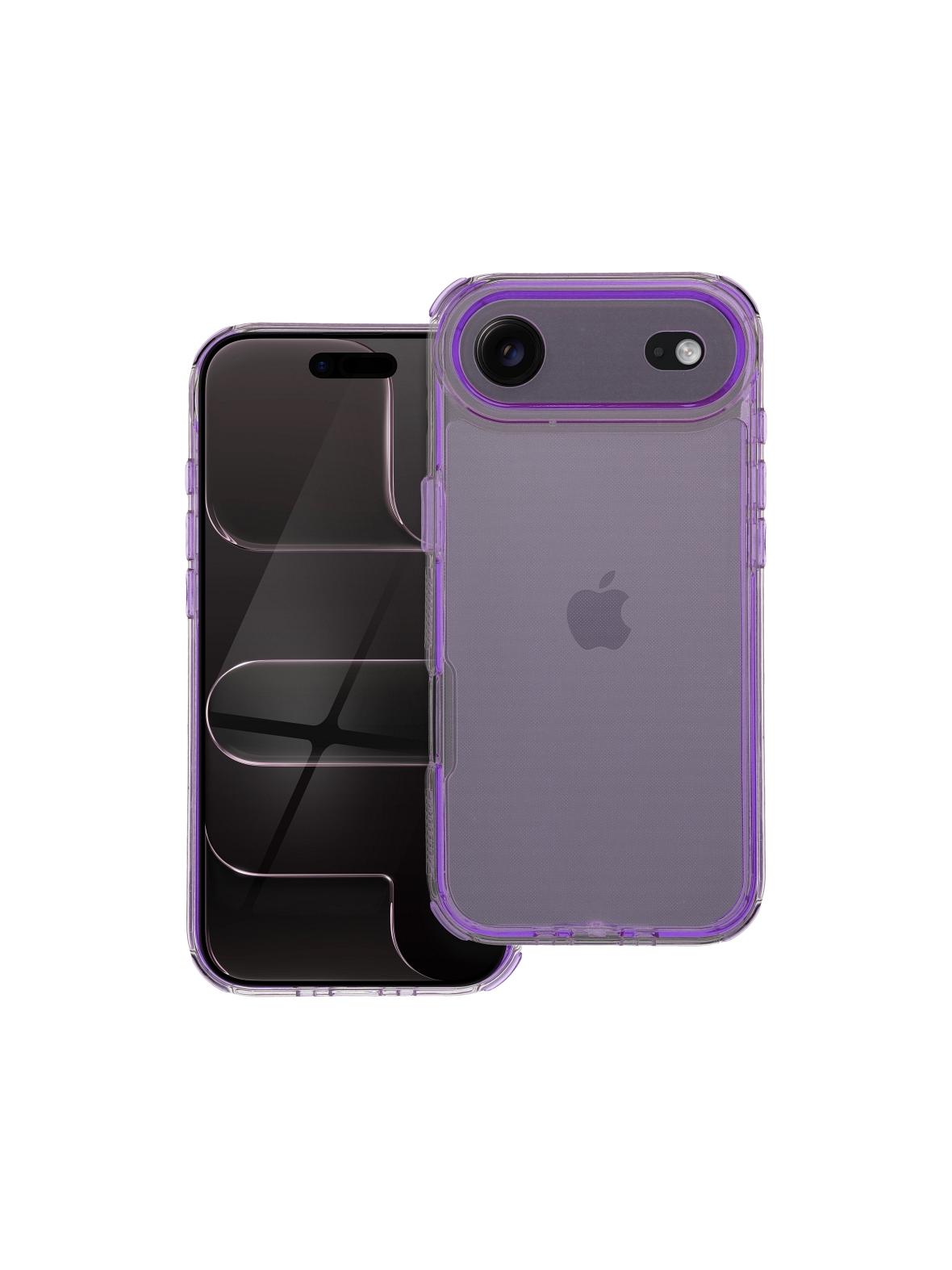 Futerał MATRIX CLEAR do IPHONE 17 Air jasnofioletowy
