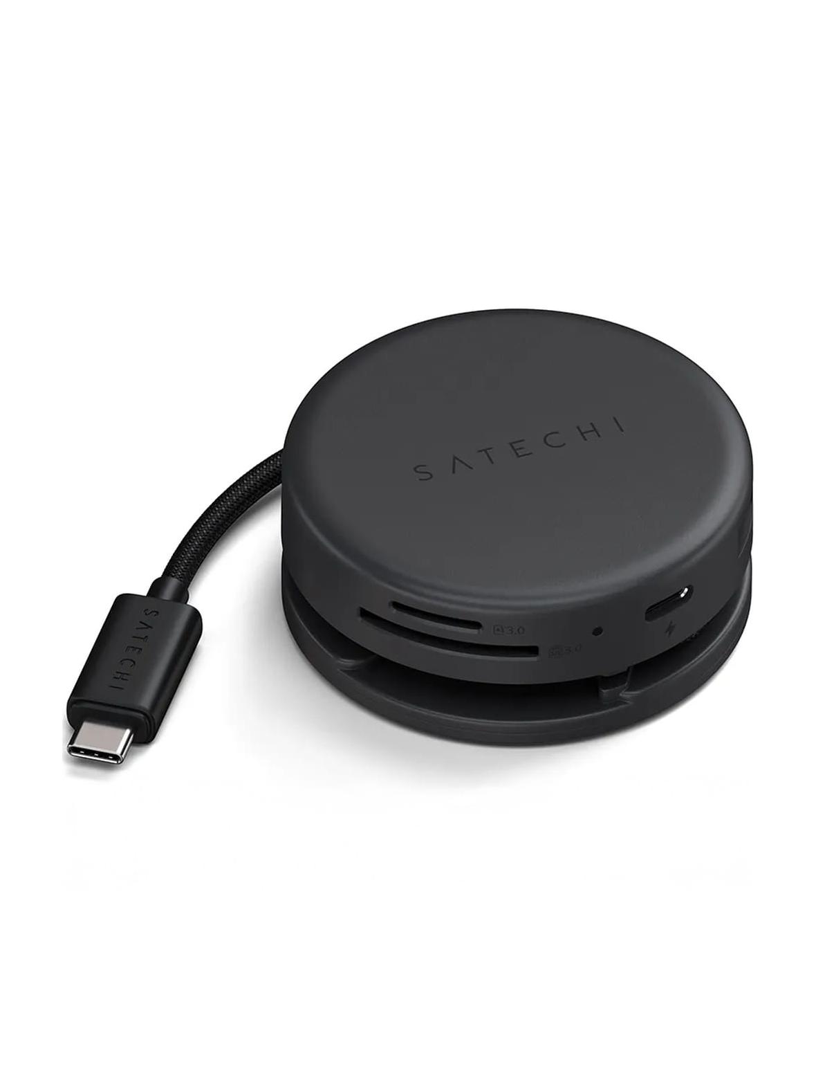 Adapter HUB 7w1 USB C Satechi Multiport ST-POTG7C czarny