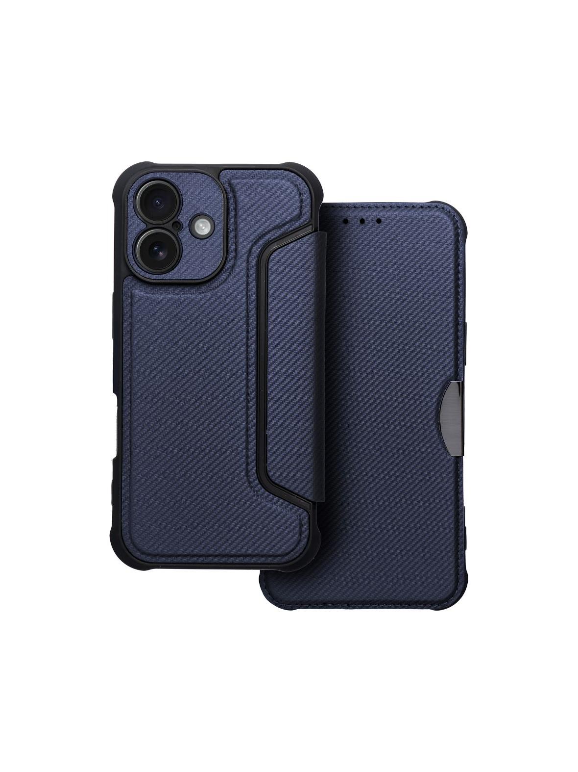 Kabura RAZOR Book do IPHONE 16 niebieski