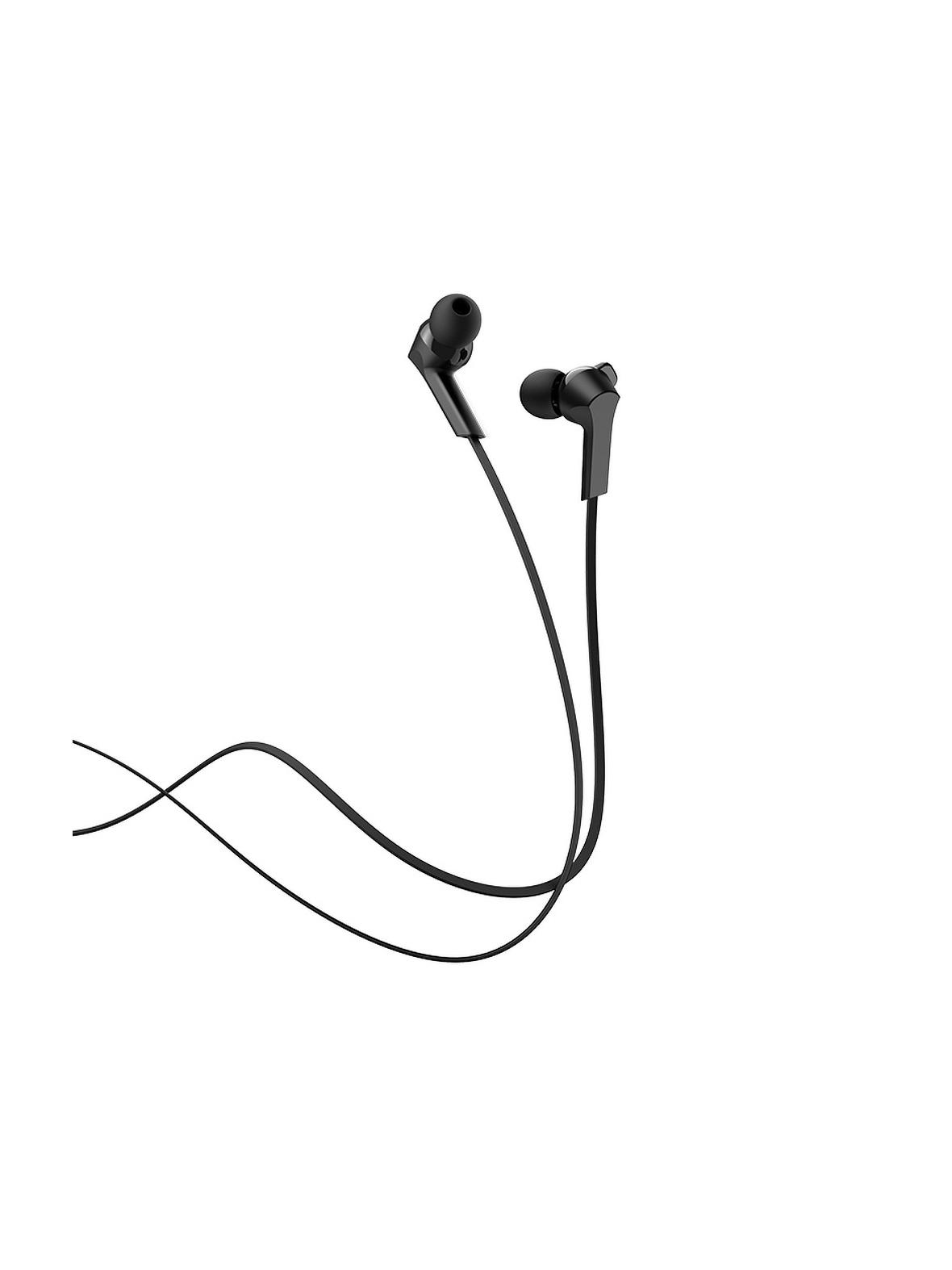 Słuchawki przewodowe douszne Jack 3,5 mm Hoco M72 czarne