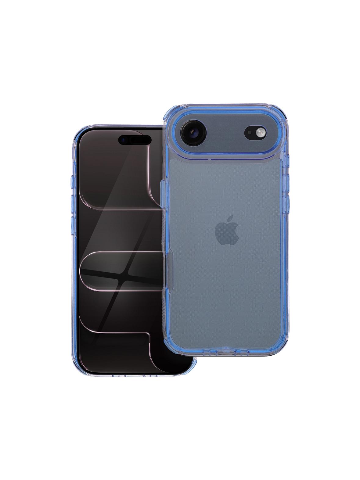 Futerał MATRIX CLEAR do IPHONE 17 Air niebieski