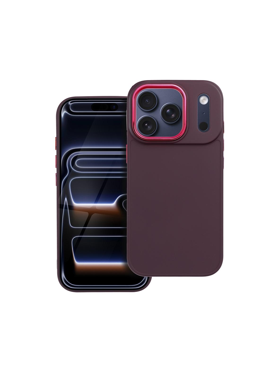 Futerał FRAME do IPHONE 17 Pro fioletowy