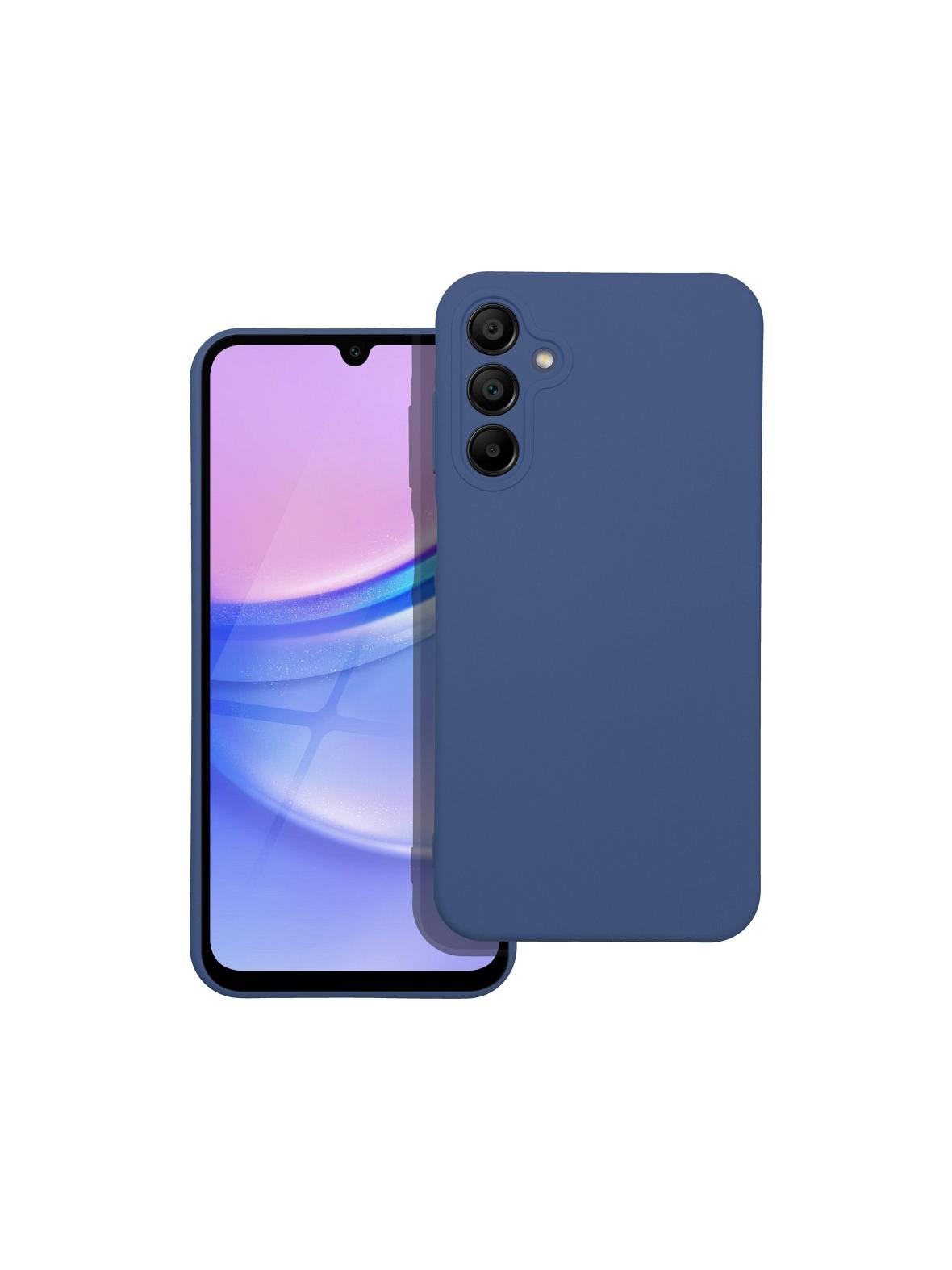 Futerał SILICONE do SAMSUNG A15 5G / A15 4G niebieski