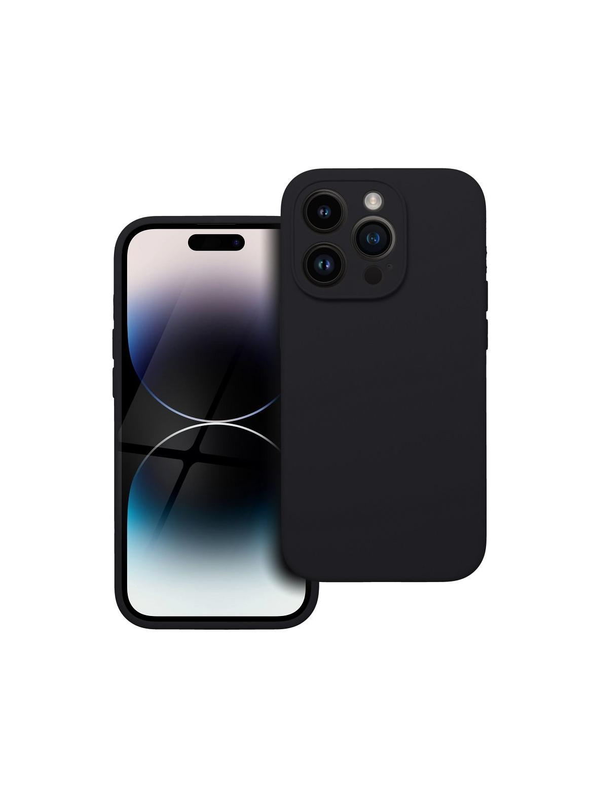 Futerał SILICONE 2mm do IPHONE 14 Pro czarny