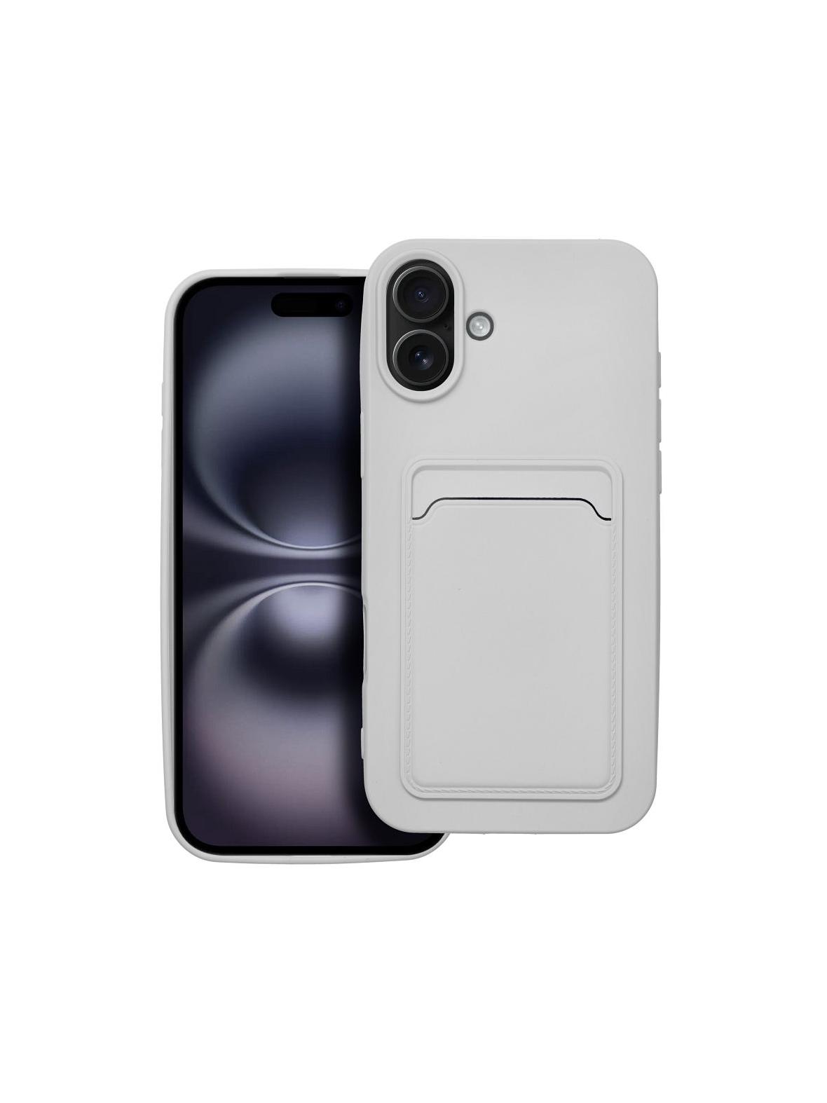 Futerał CARD CASE do IPHONE 16 Plus biały