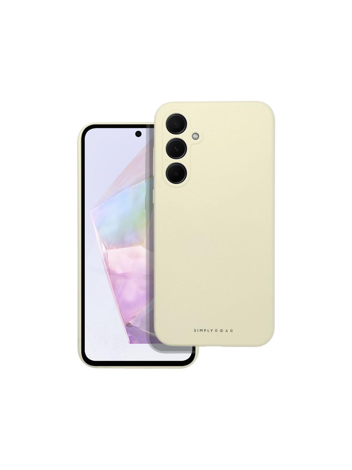 ROAR futerał CLOUD SKIN do SAMSUNG A35 5G Jasnożółty