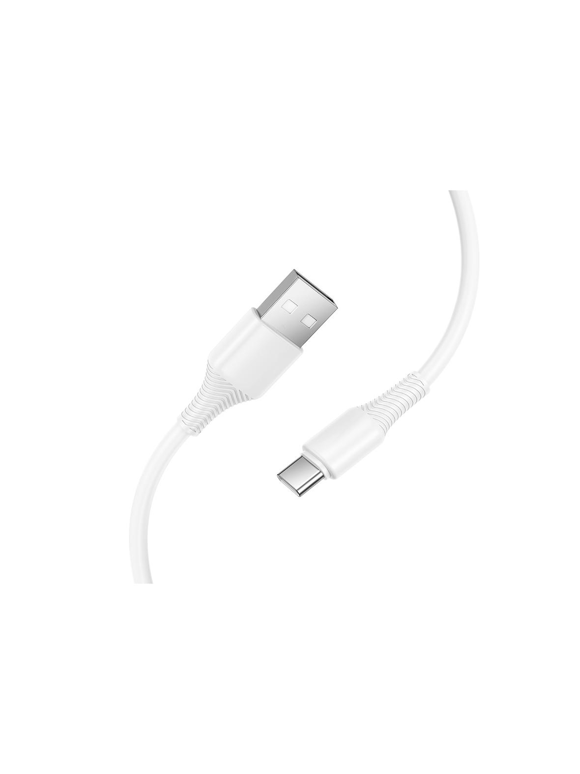 Kabel USB A do USB C Hoco 3A 1 m X120 biały