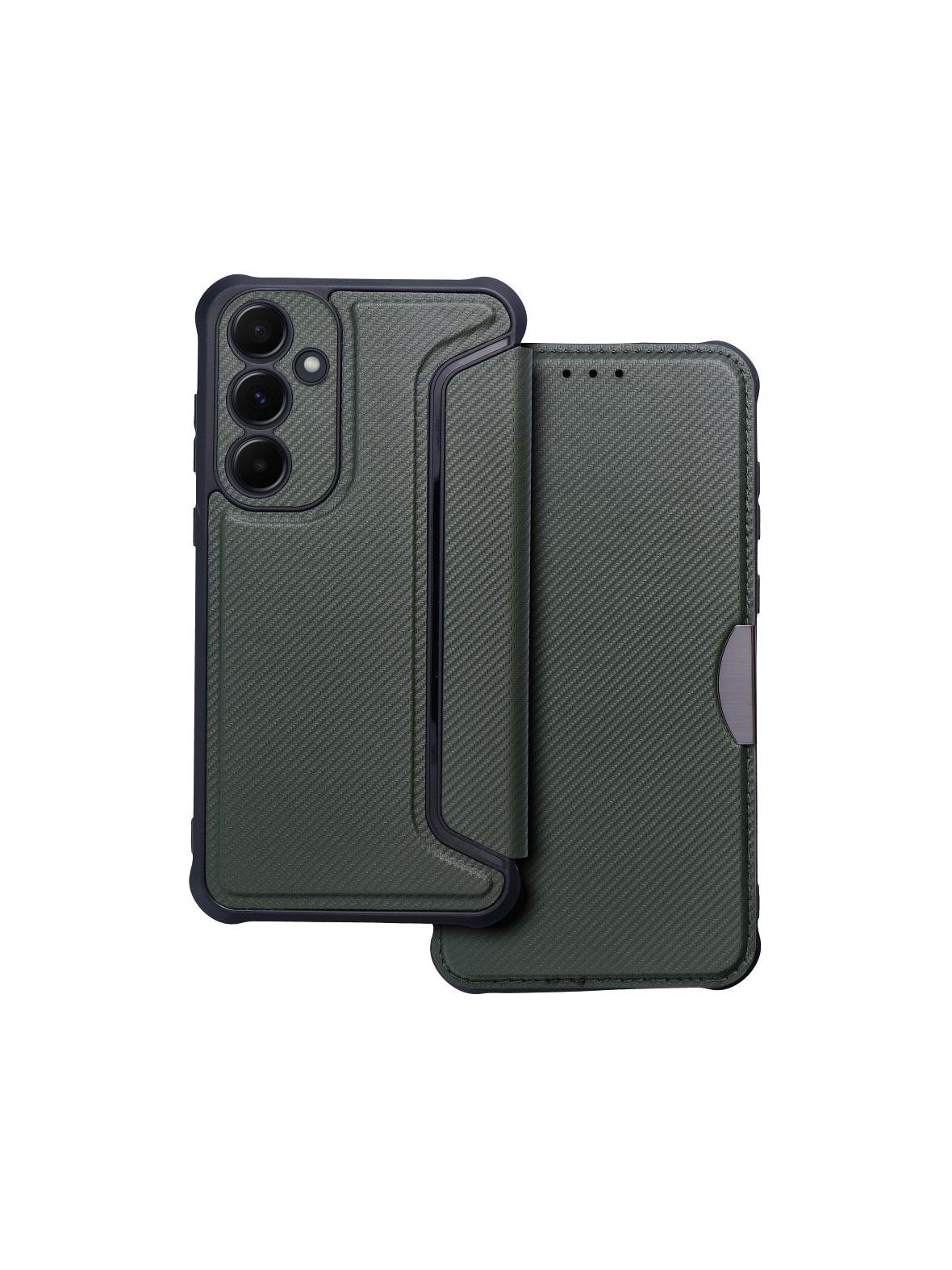 Kabura RAZOR Book do SAMSUNG A55 5G ciemnozielony