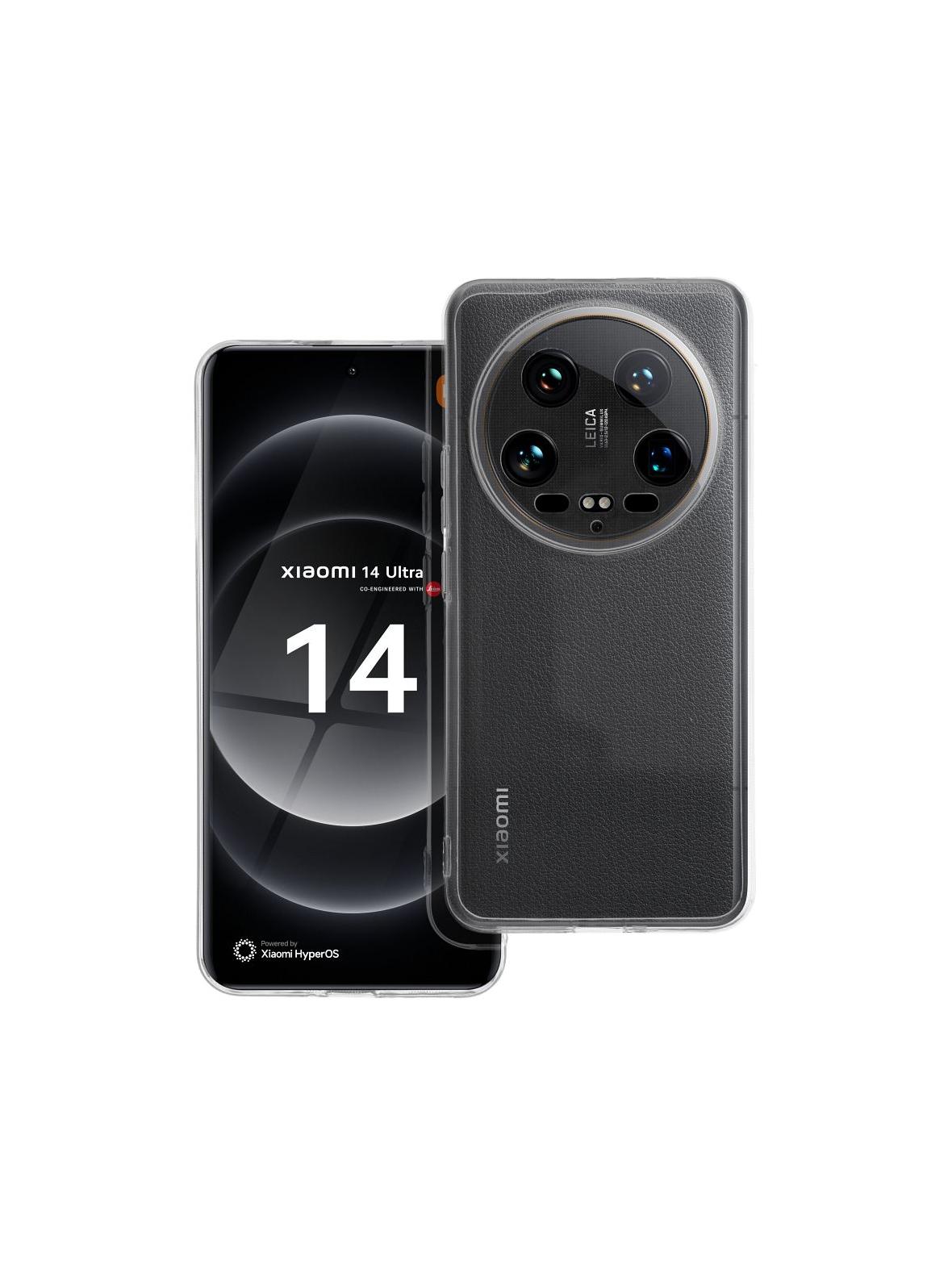 Futerał CLEAR CASE 2 mm do XIAOMI 14 ULTRA (camera protection) transparentny