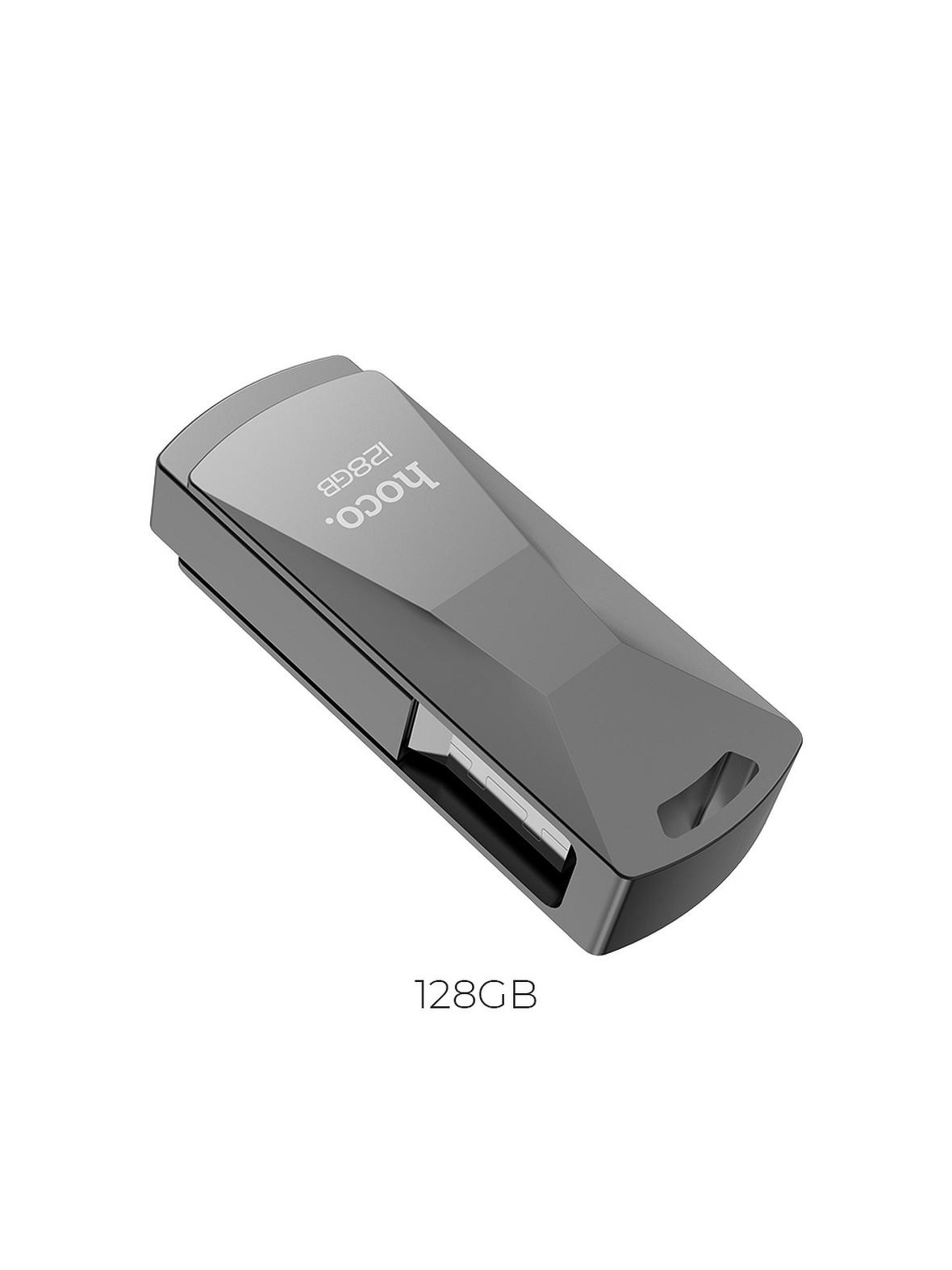 Pendrive 128GB USB 3.0 (USB A) Hoco UD5 szary