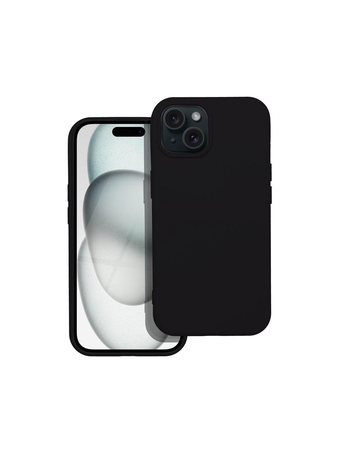 Futerał SILICONE do IPHONE 15 Plus czarny