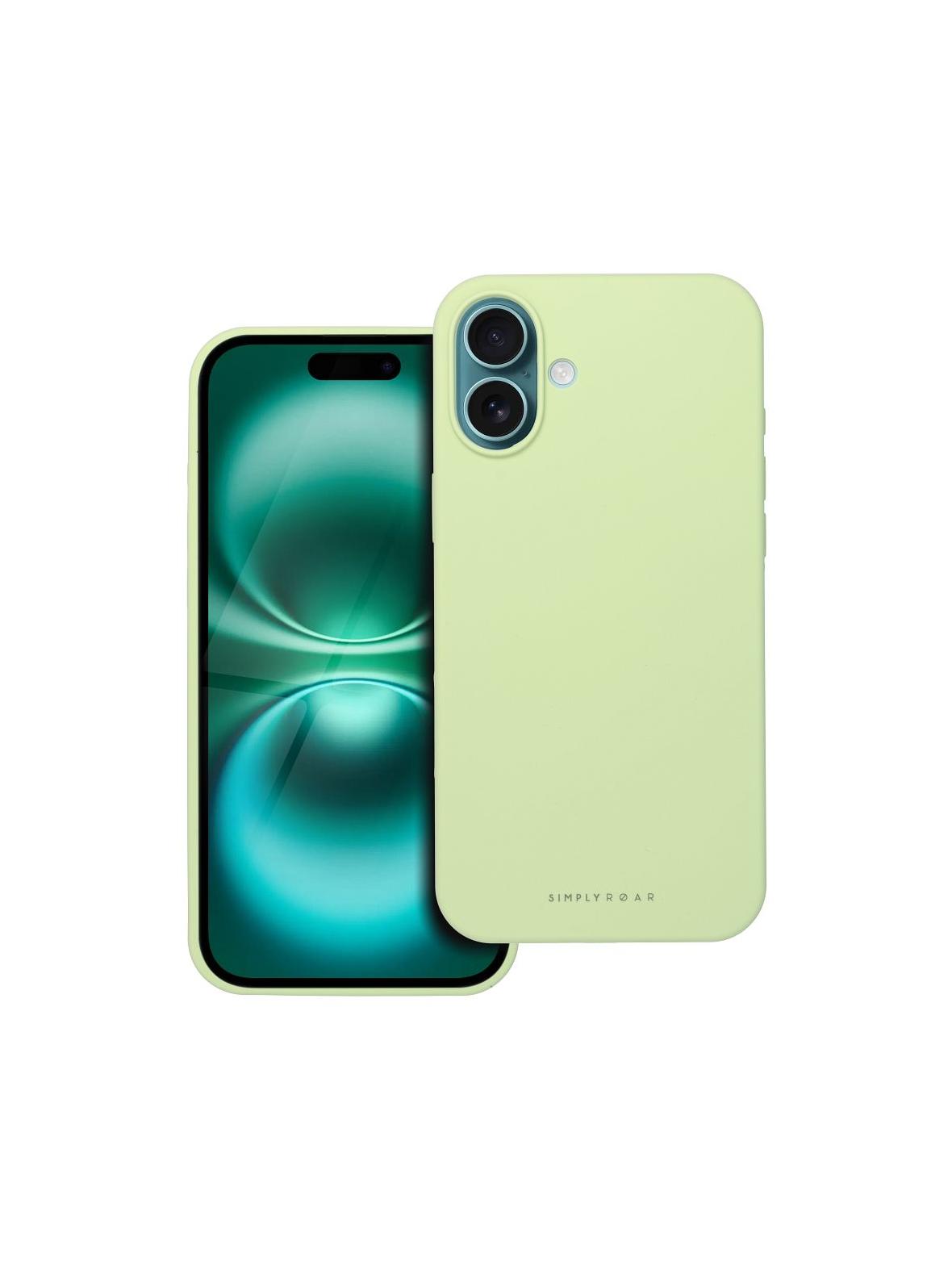 ROAR futerał CLOUD SKIN do IPHONE 16 Plus Jasnozielony