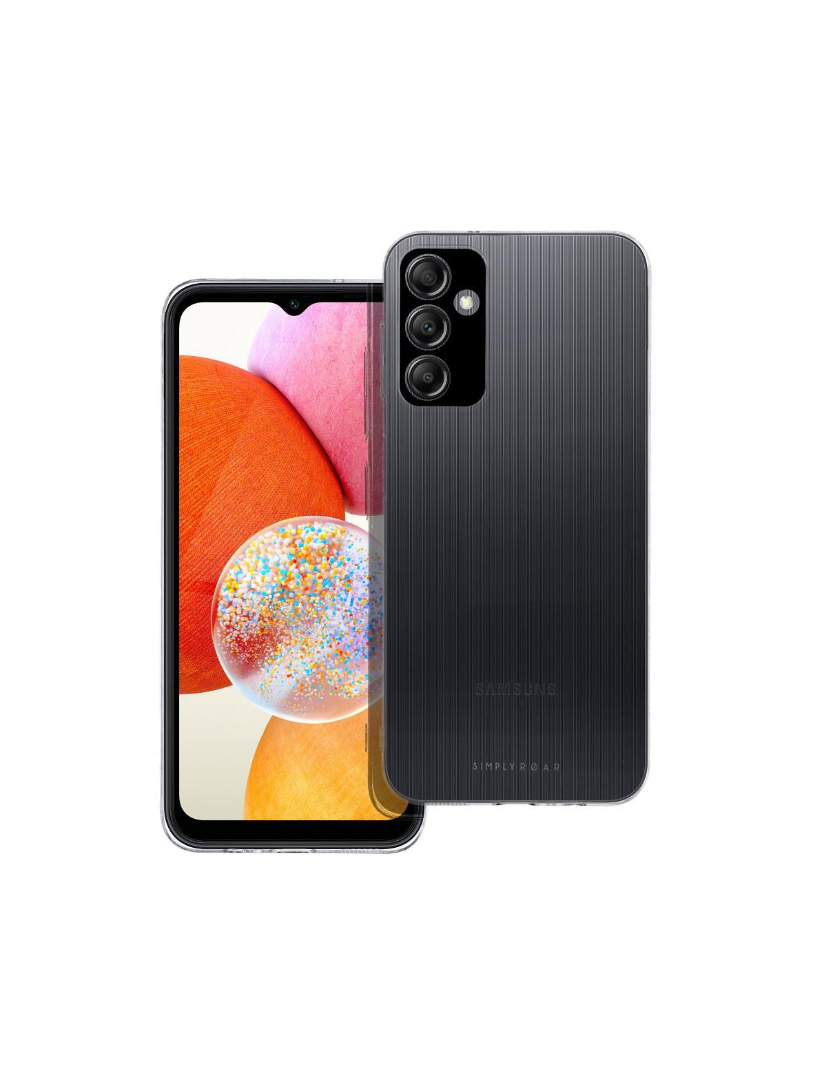 ROAR futerał PURE SIMPLE FIT do SAMSUNG A14 Transparentny