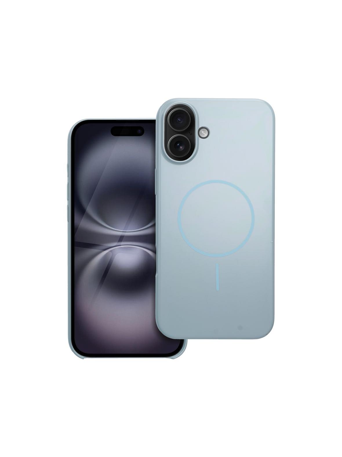 Glossy Mag Cover kompatybilny z MagSafe pasuje do IPHONE 16 PLUS miętowy