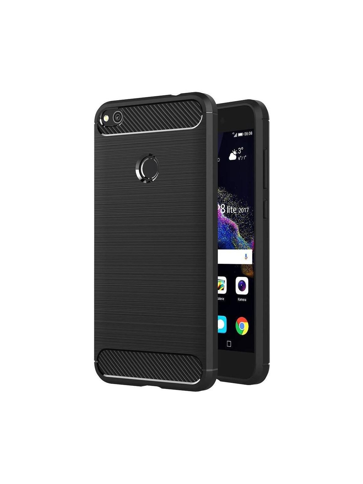 Futerał CARBON do HUAWEI  P8 LITE 2017 / P9 LITE 2017 czarny