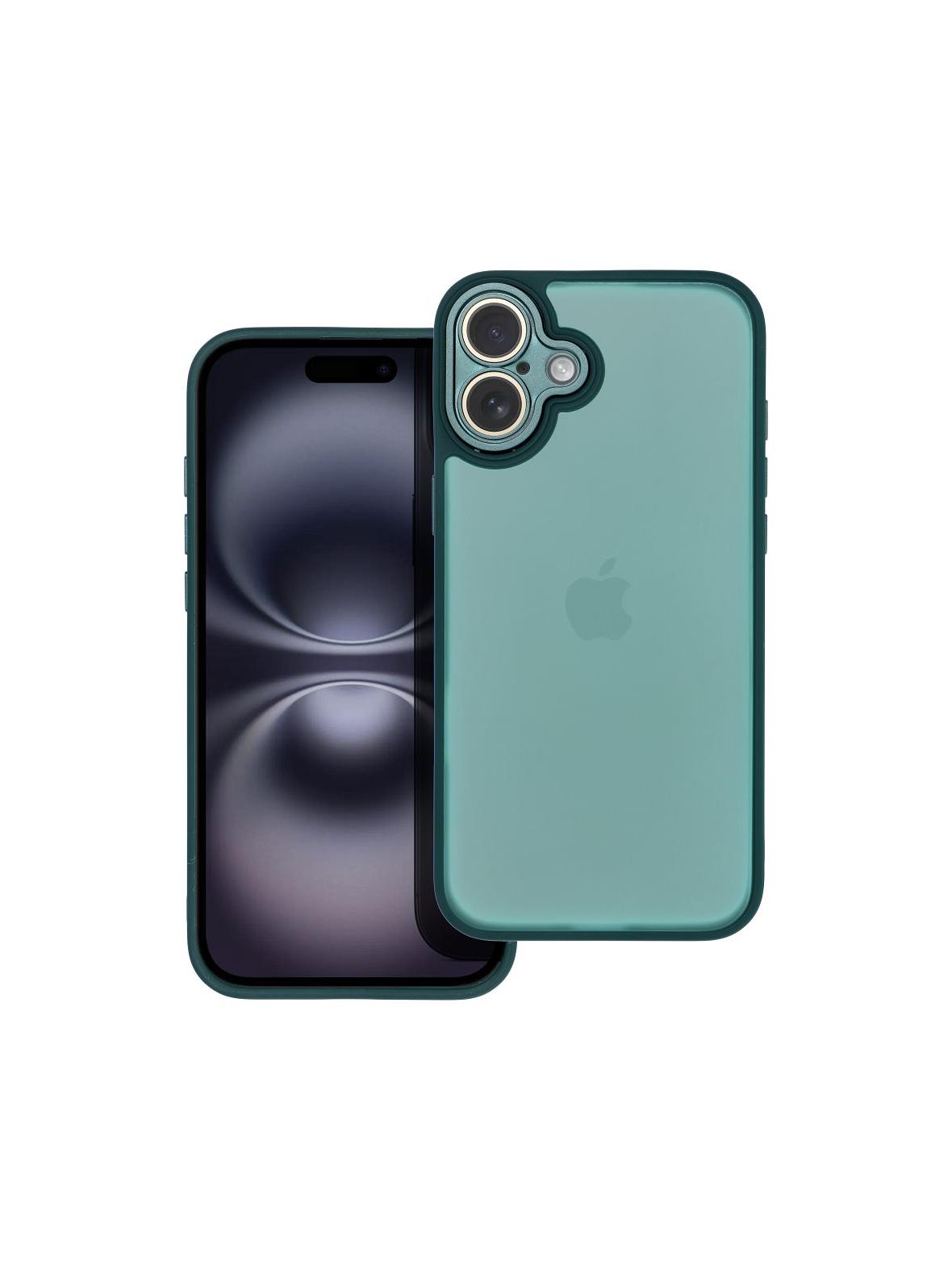 Futerał VARIETE do IPHONE 16 Plus ciemnozielony