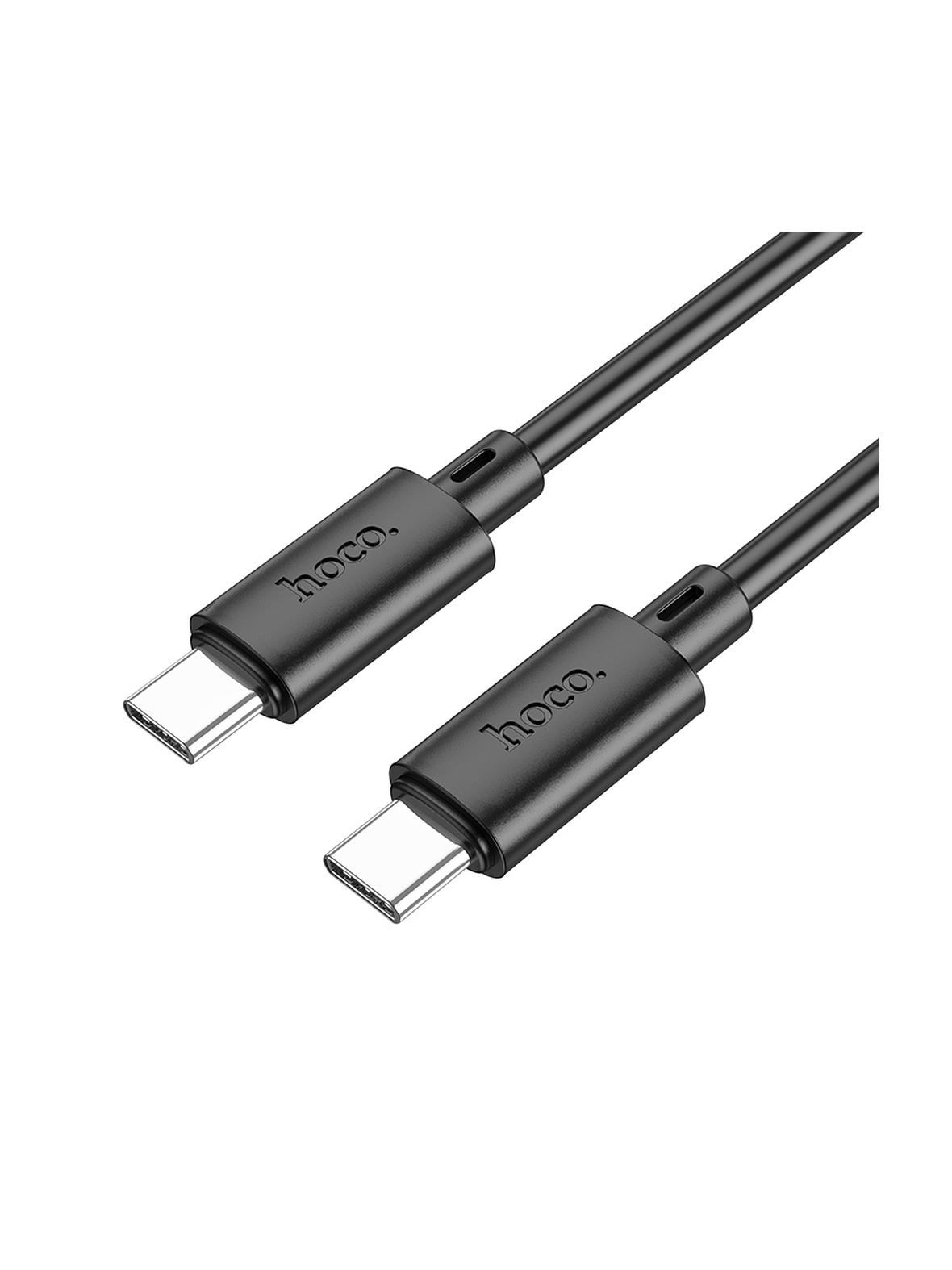 Kabel USB C do USB C Hoco PD 3A 60W 1 m X88 czarny