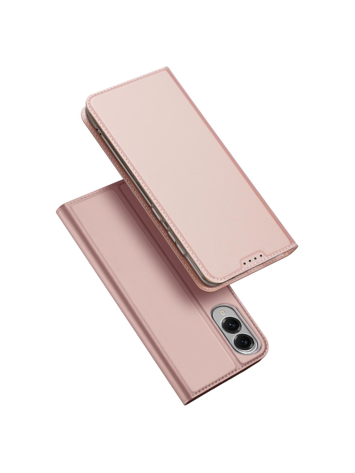 DUX DUCIS kabura SKIN PRO do SAMSUNG S25 Edge różowa