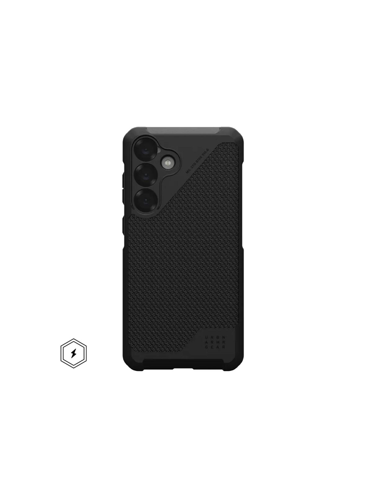 UAG Urban Armor Gear futerał METROPOLIS LT MAGNET z wbudowanym modułem magnetycznym do SAMSUNG S25 Plus 5G kevlar black