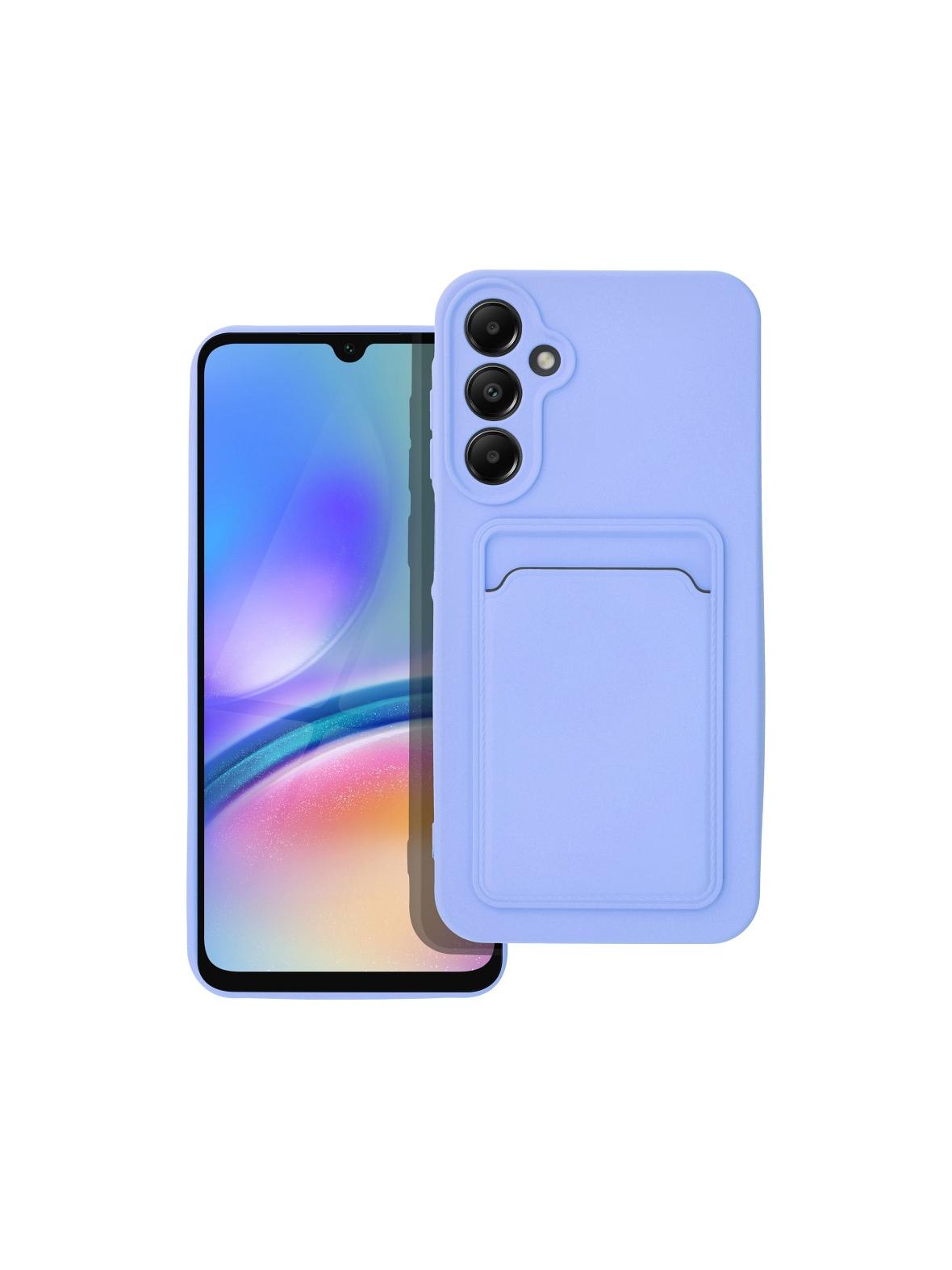 Futerał CARD CASE do SAMSUNG A25 5G fioletowy