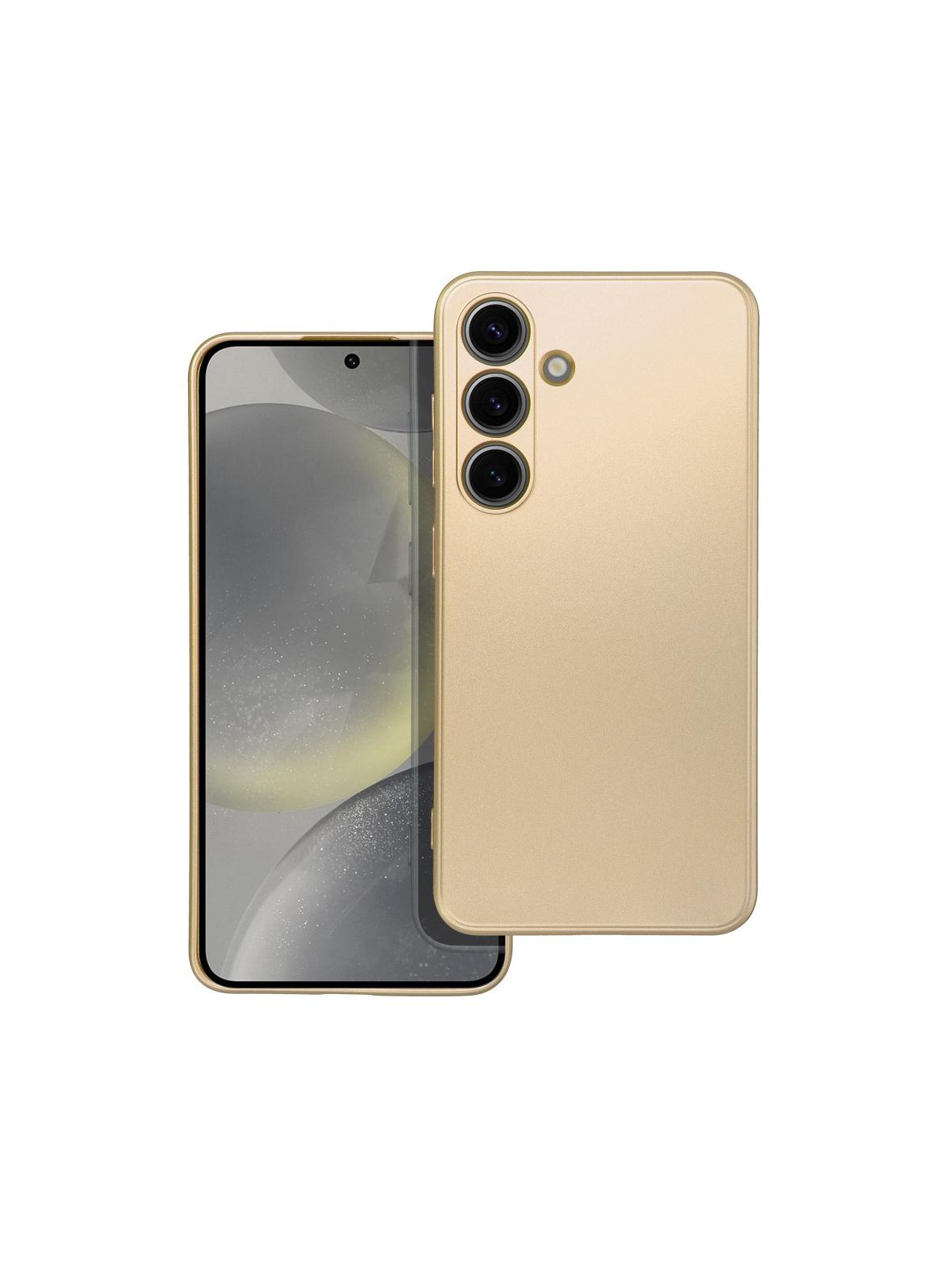 Futerał METALLIC do SAMSUNG S24 złoty