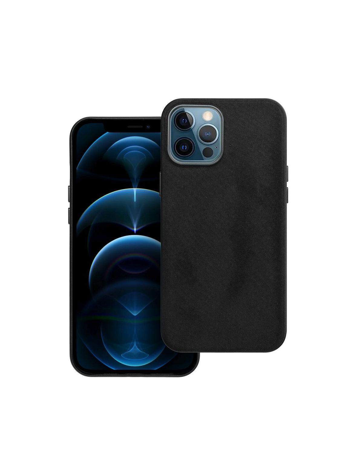 Futerał WOVEN MAG COVER kompatybilny z MagSafe do IPHONE 12 Pro Max czarny