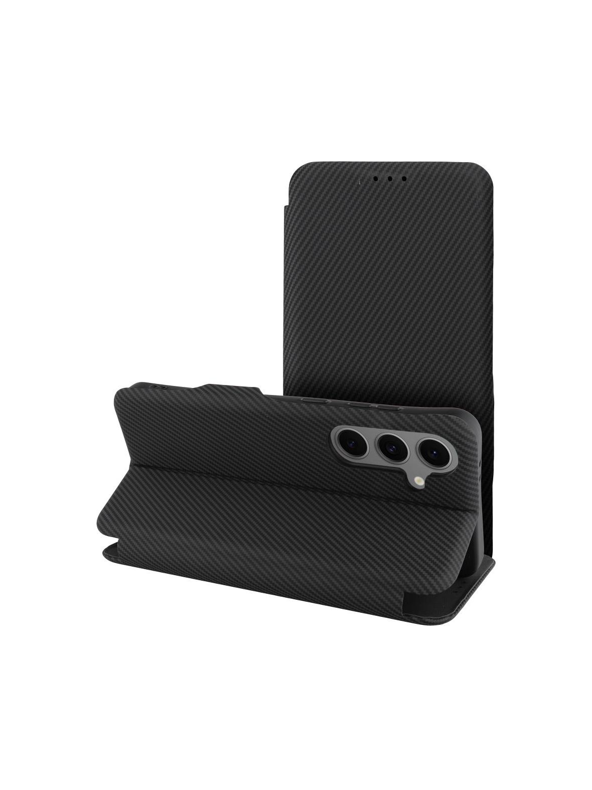 Kabura FOLIO Side Magnet do SAMSUNG S25 EDGE czarny