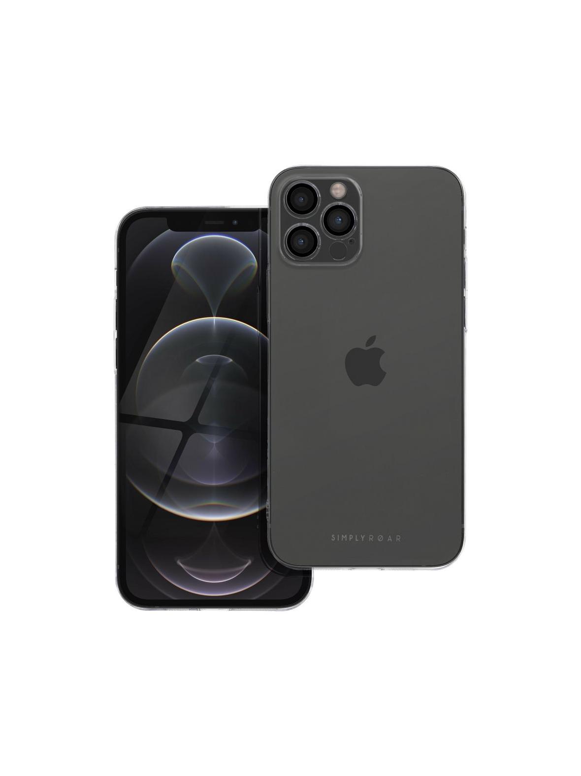 ROAR futerał PURE SIMPLE FIT do IPHONE 12 Pro Transparentny