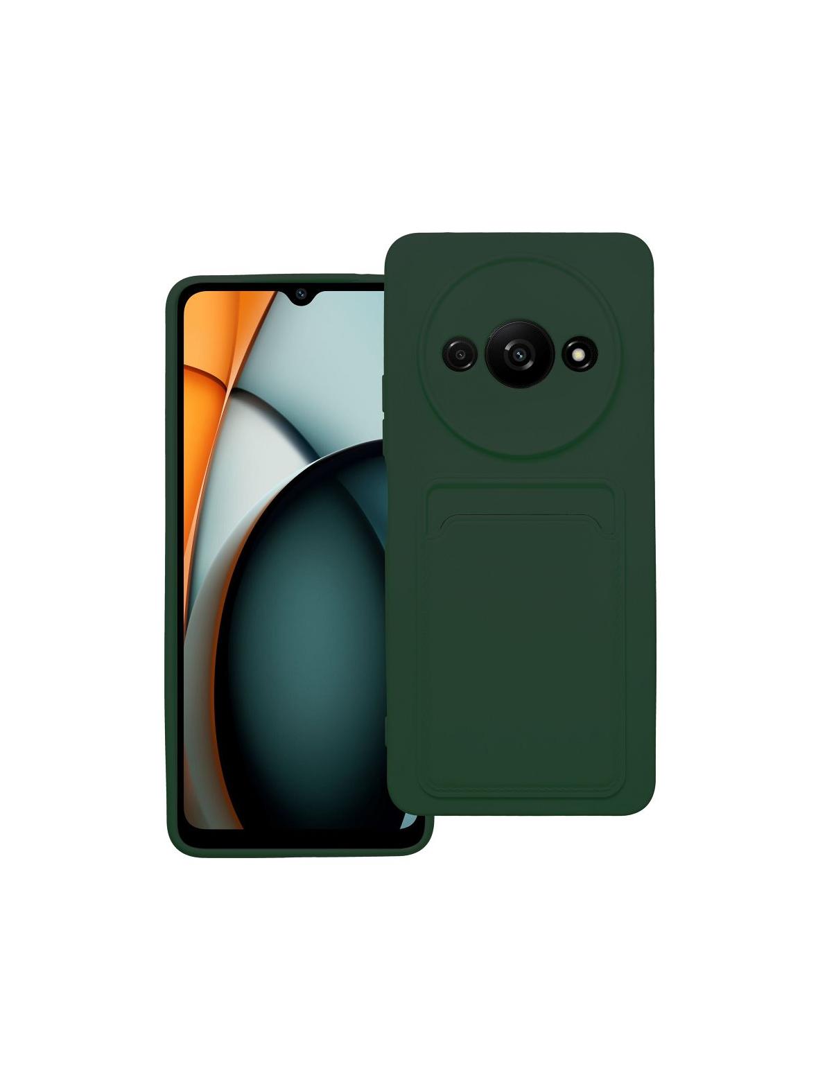 Futerał CARD CASE do XIAOMI Redmi A3 4G zielony