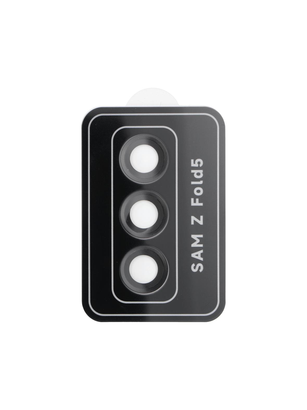 Osłona aparatu PROTECTOR 9H + aplikator do SAMSUNG FOLD 5 czarna