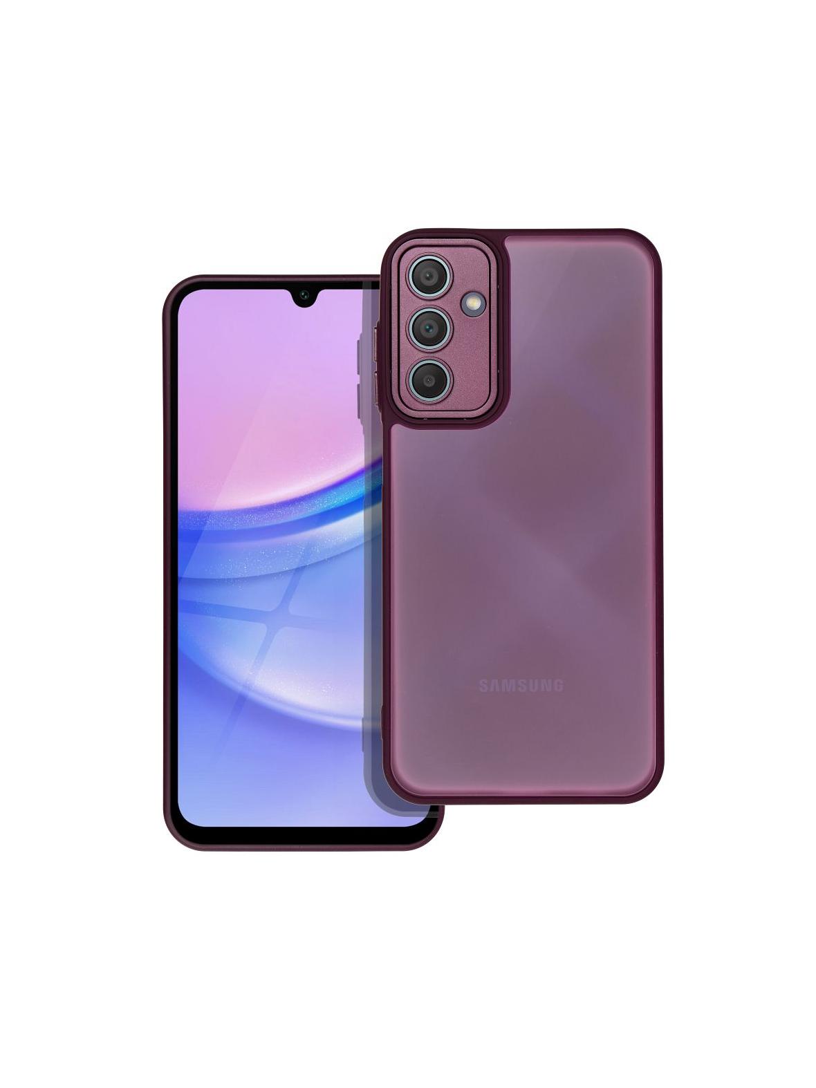 Futerał VARIETE do SAMSUNG A15 4G / A15 5G purpurowy