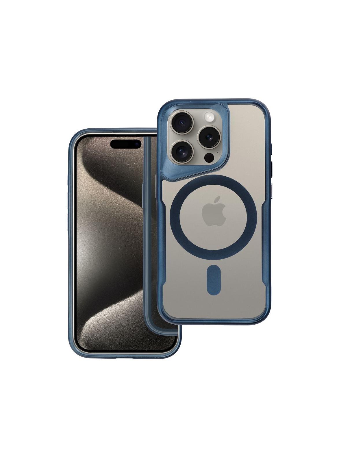 Futerał ERGOFIT NEWZONE kompatybilny z MagSafe do IPHONE 16 PLUS niebieski