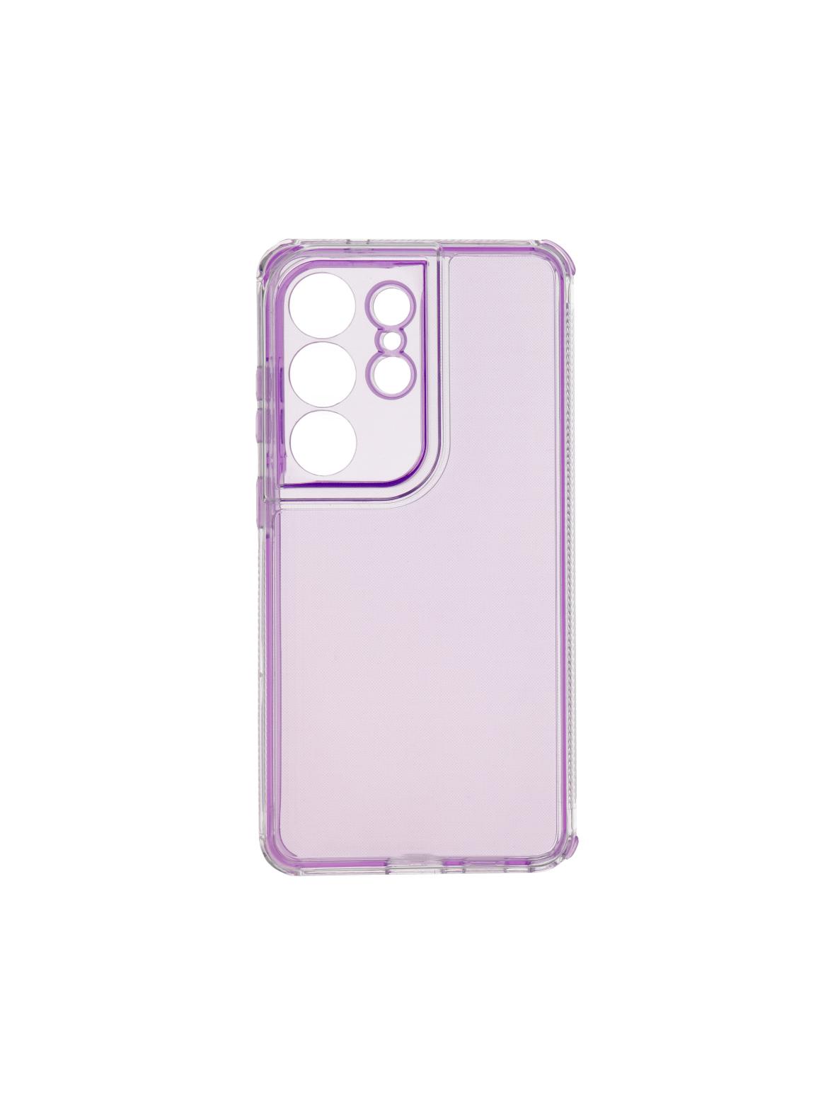 Futerał do Samsung S26 ULTRA Matrix Clear jasnofioletowy