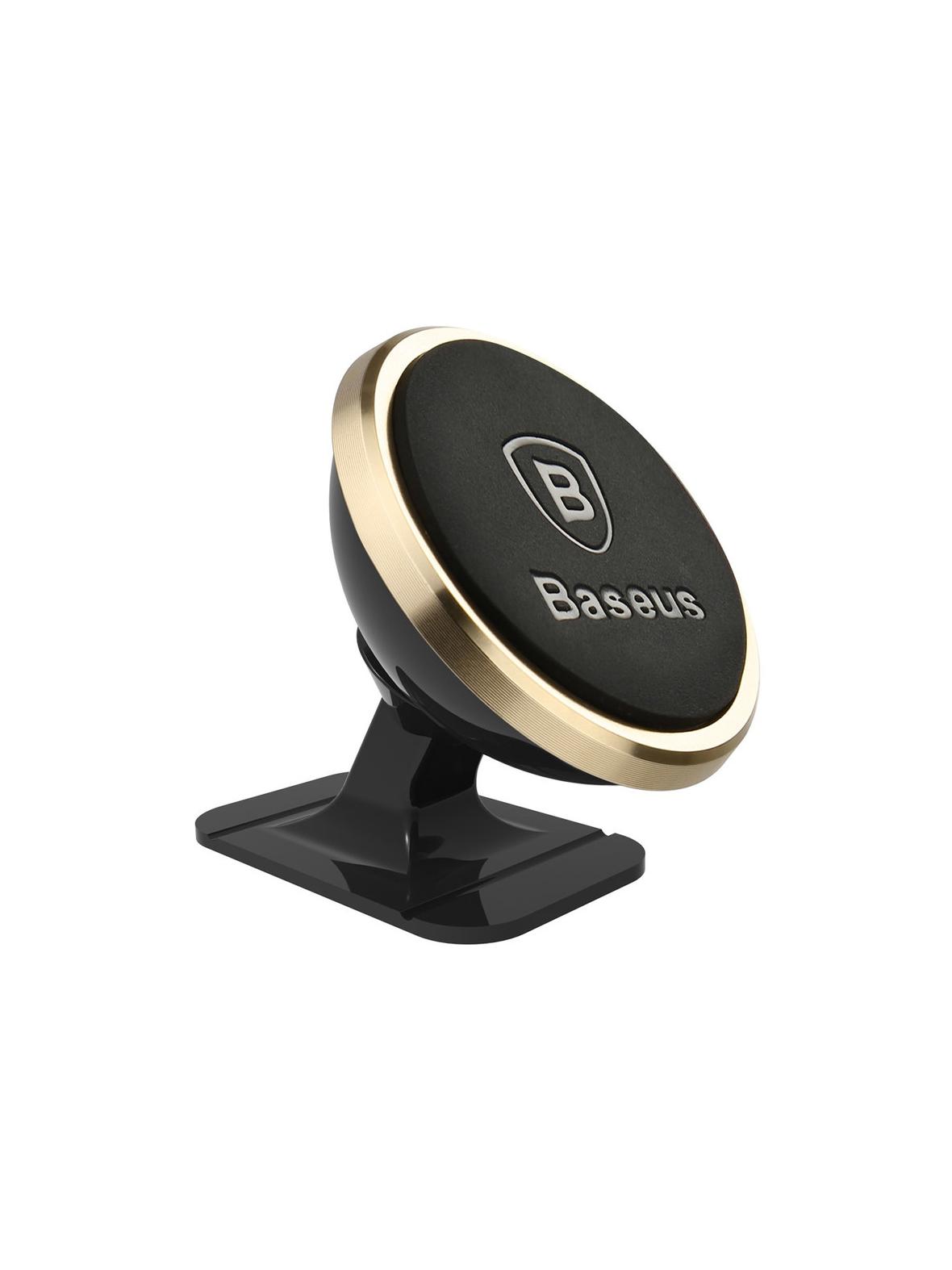BASEUS uchwyt samochodowy magnetyczny do deski 360° SUCX140015 złoty