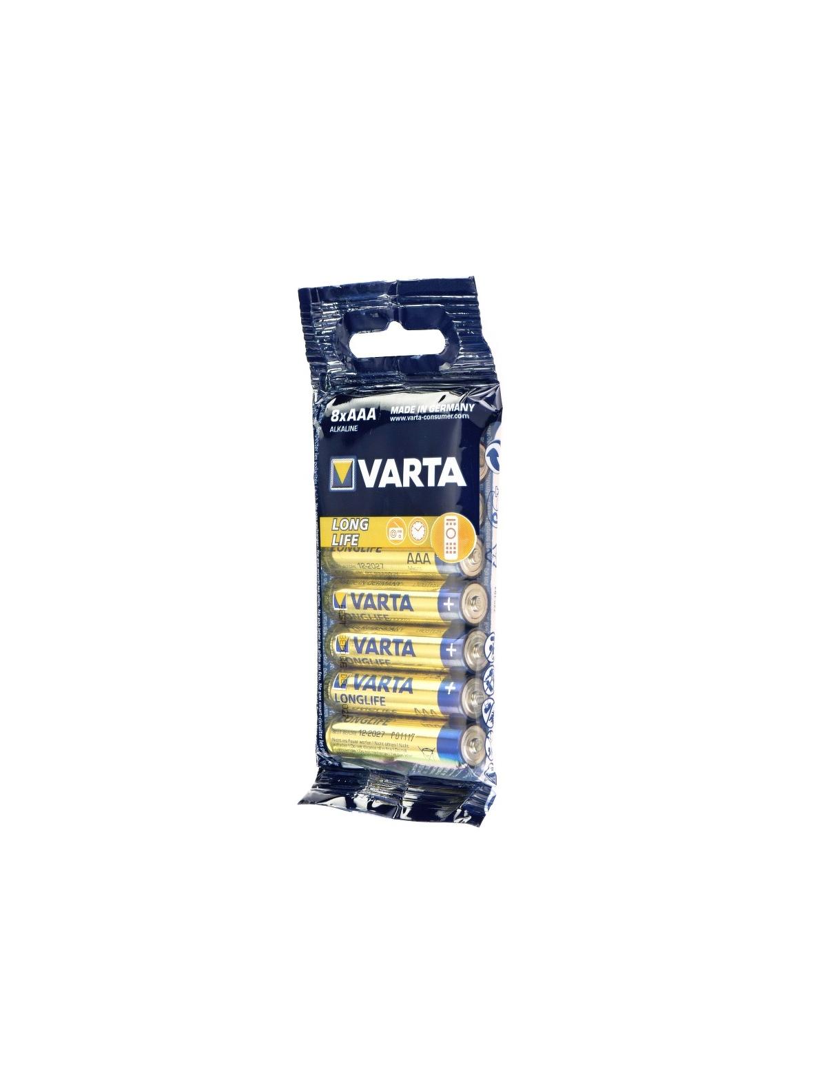 VARTA bateria alkaliczna R3 (AAA) Longlife 8 szt