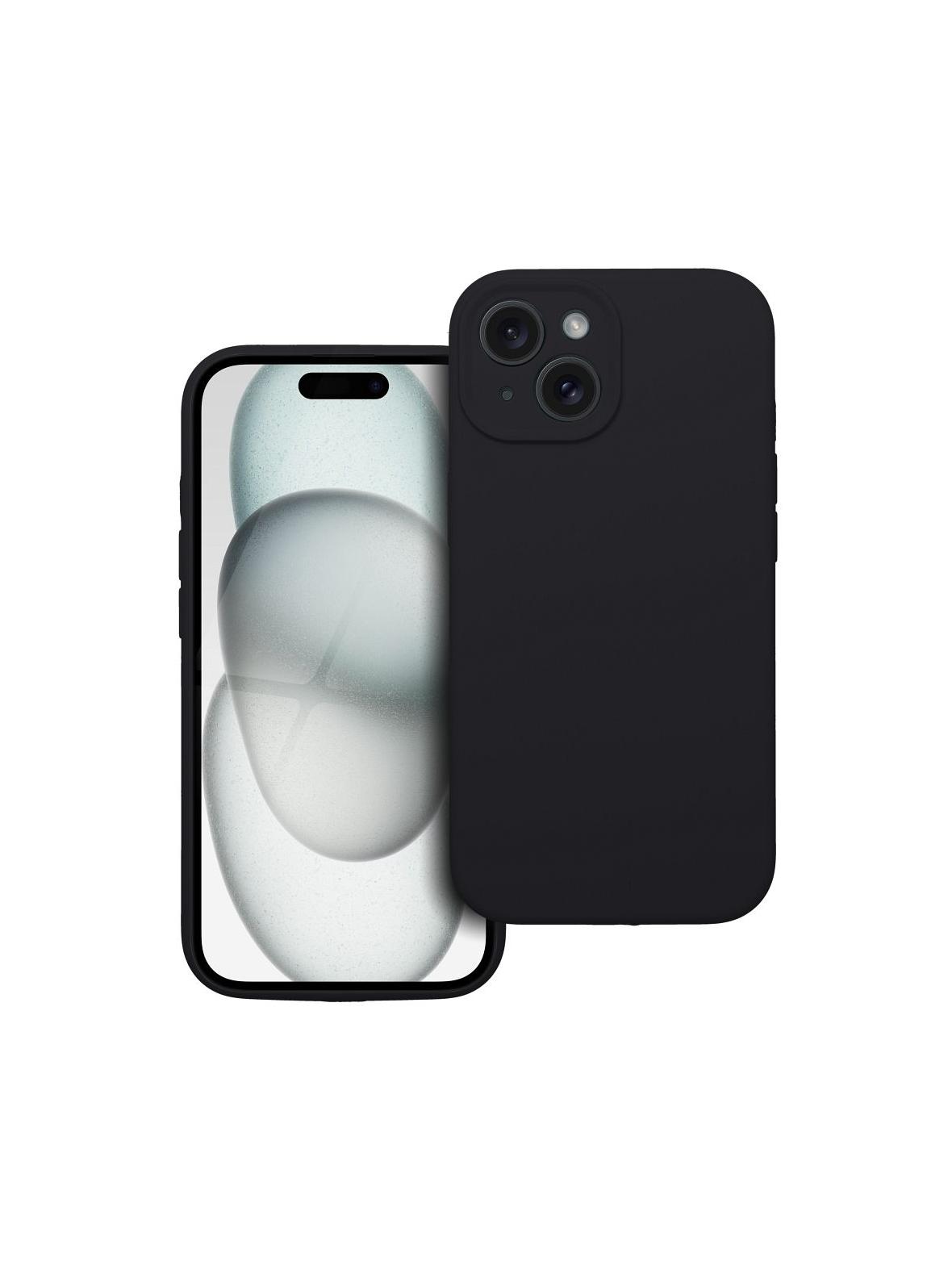 Futerał SILICONE 2mm do IPHONE 15 czarny