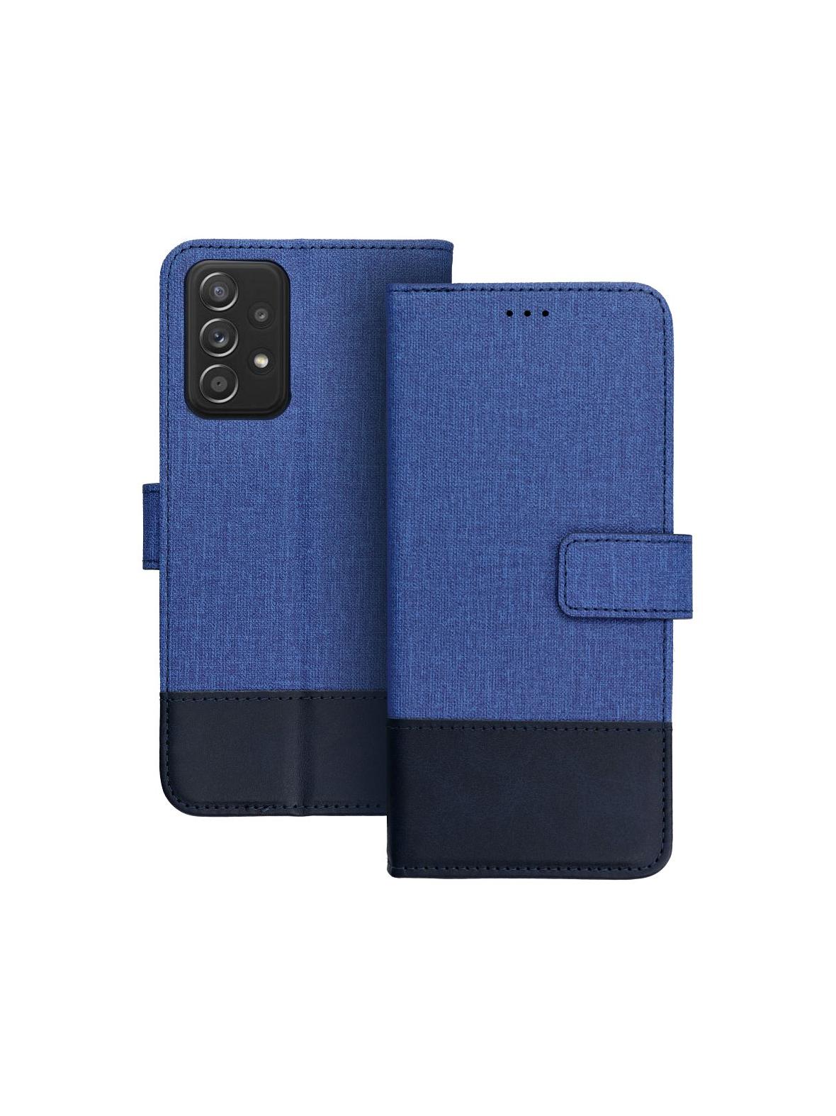 Kabura GOMMA Book do SAMSUNG A52 5G / A52 LTE ( 4G ) / A52s 5G niebieski