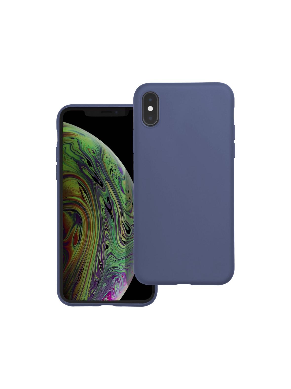 Futerał MATT do IPHONE X / XS niebieski