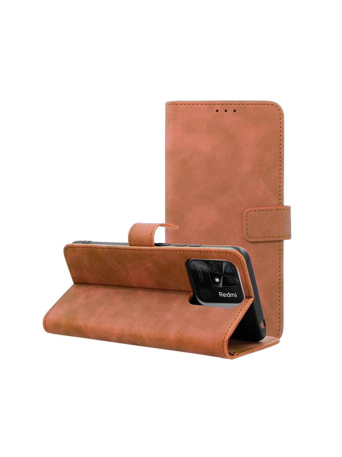 Kabura TENDER Book do XIAOMI Redmi 10C brązowy