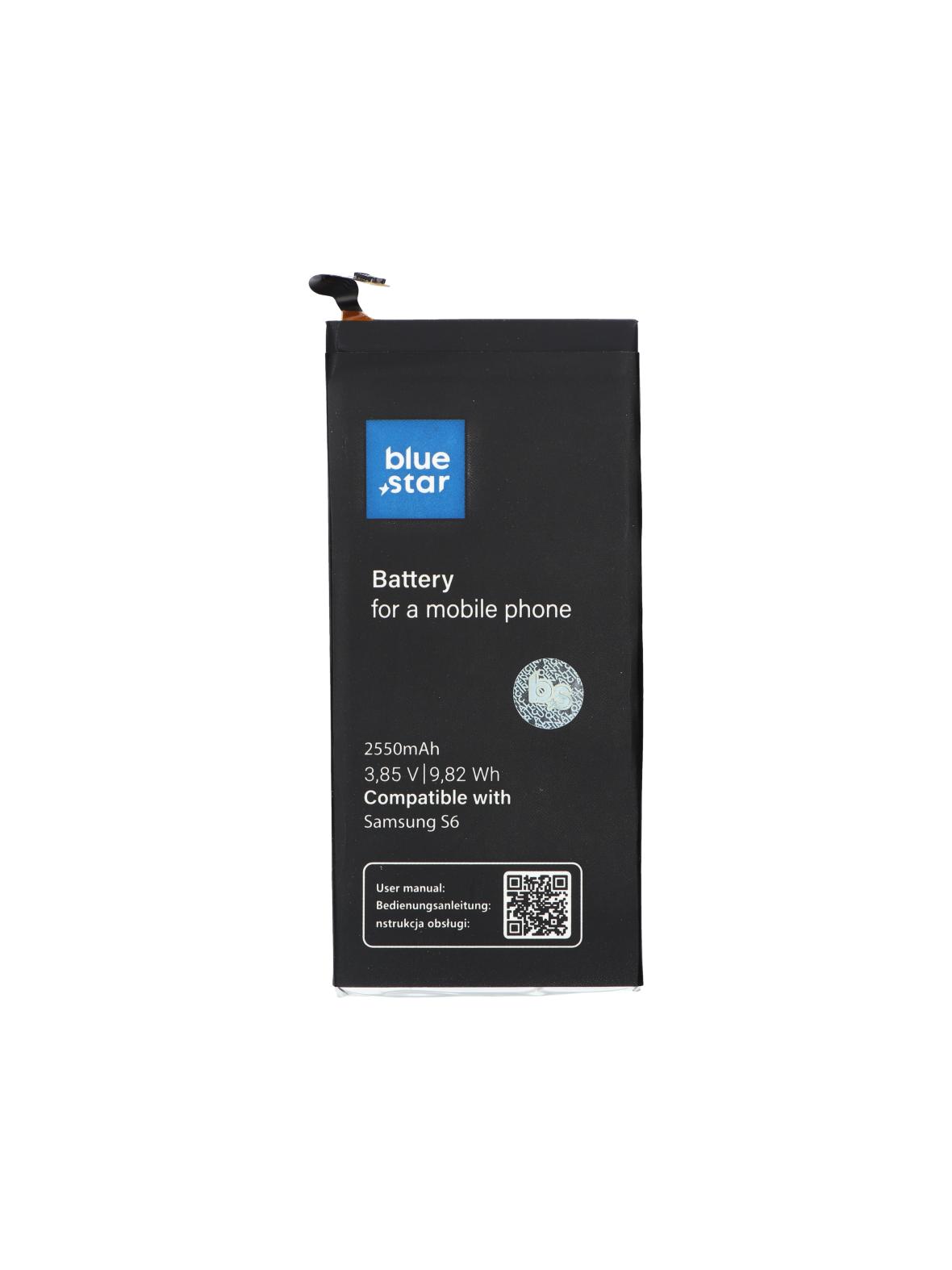 Bateria do Samsung S6 2550 mAh Blue Star Premium