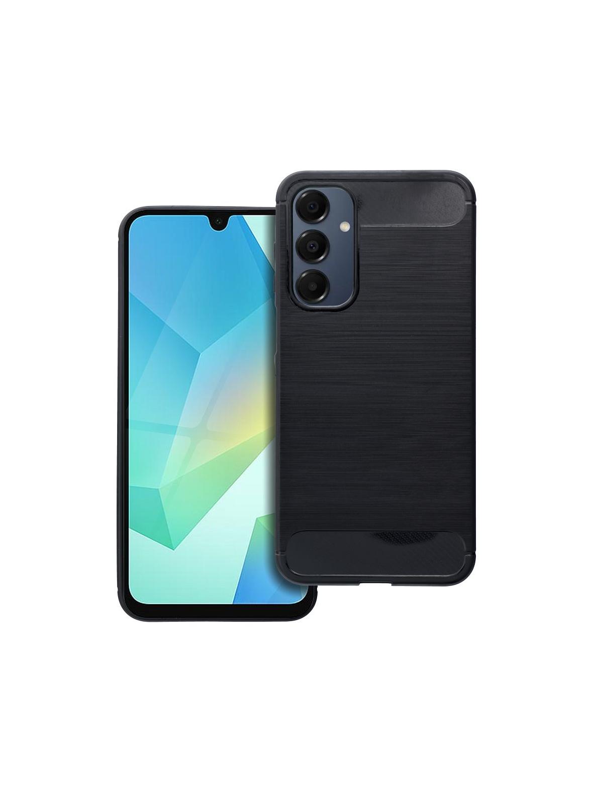 Futerał CARBON do SAMSUNG A16 5G / A16 4G czarny