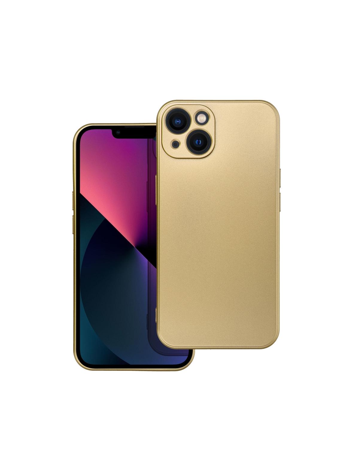 Futerał METALLIC do IPHONE 13 złoty